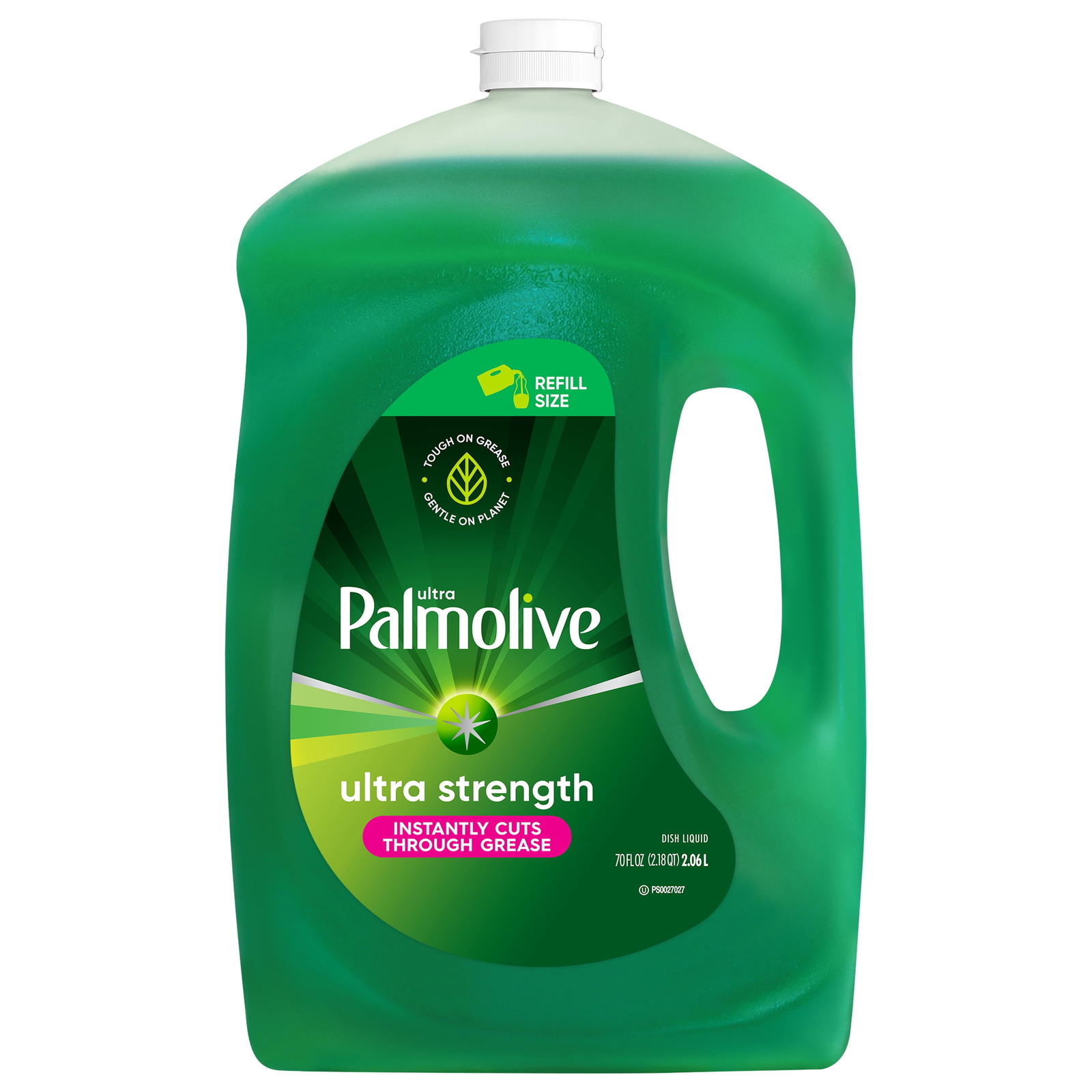 Ultra Strength Liquid Dish Soap, Original Green - 70 Fluid Ounce