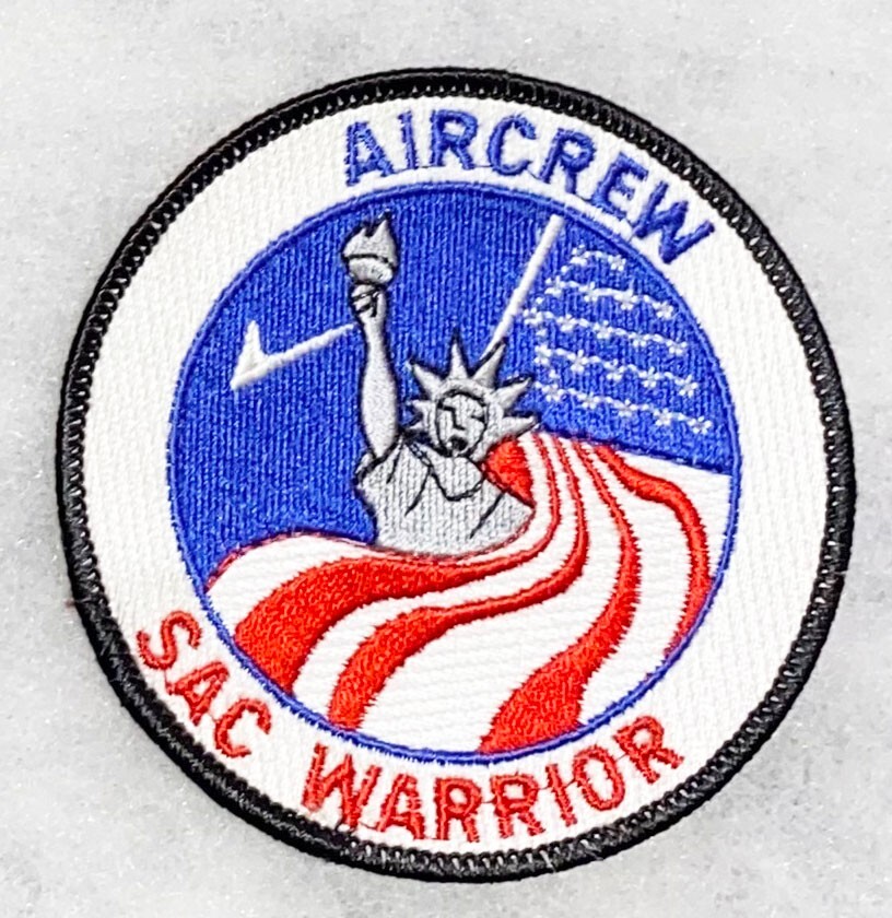 USAF SAC Warrior Aircrew Squadron Patch
