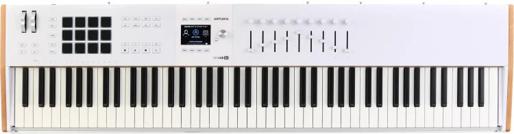 Arturia KeyLab 88 mk3 88-key Weighted Hammer-action Keyboard Controller - White