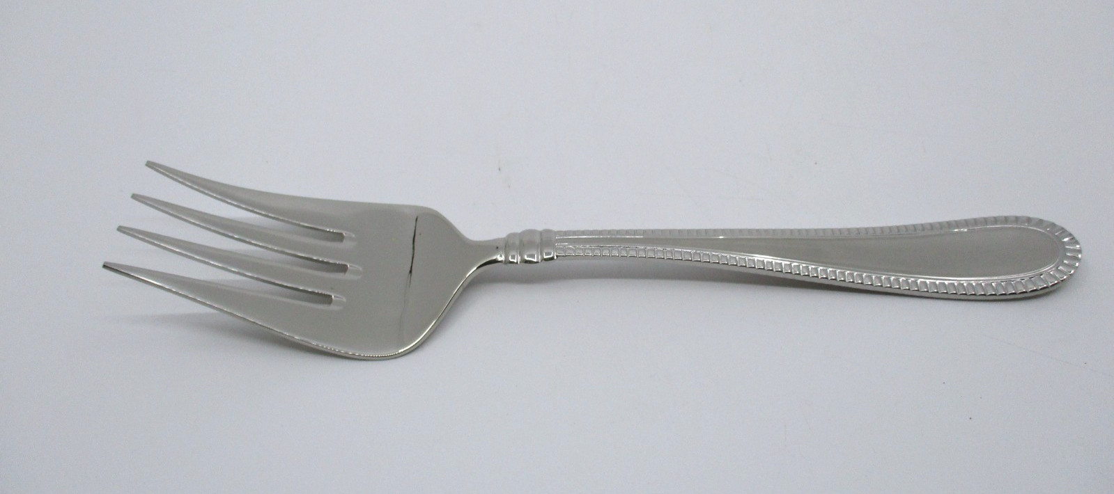 ONEIDA STAINLESS INTERLUDE COLD MEAT / SERVING FORK - 8 5/8" - 01H