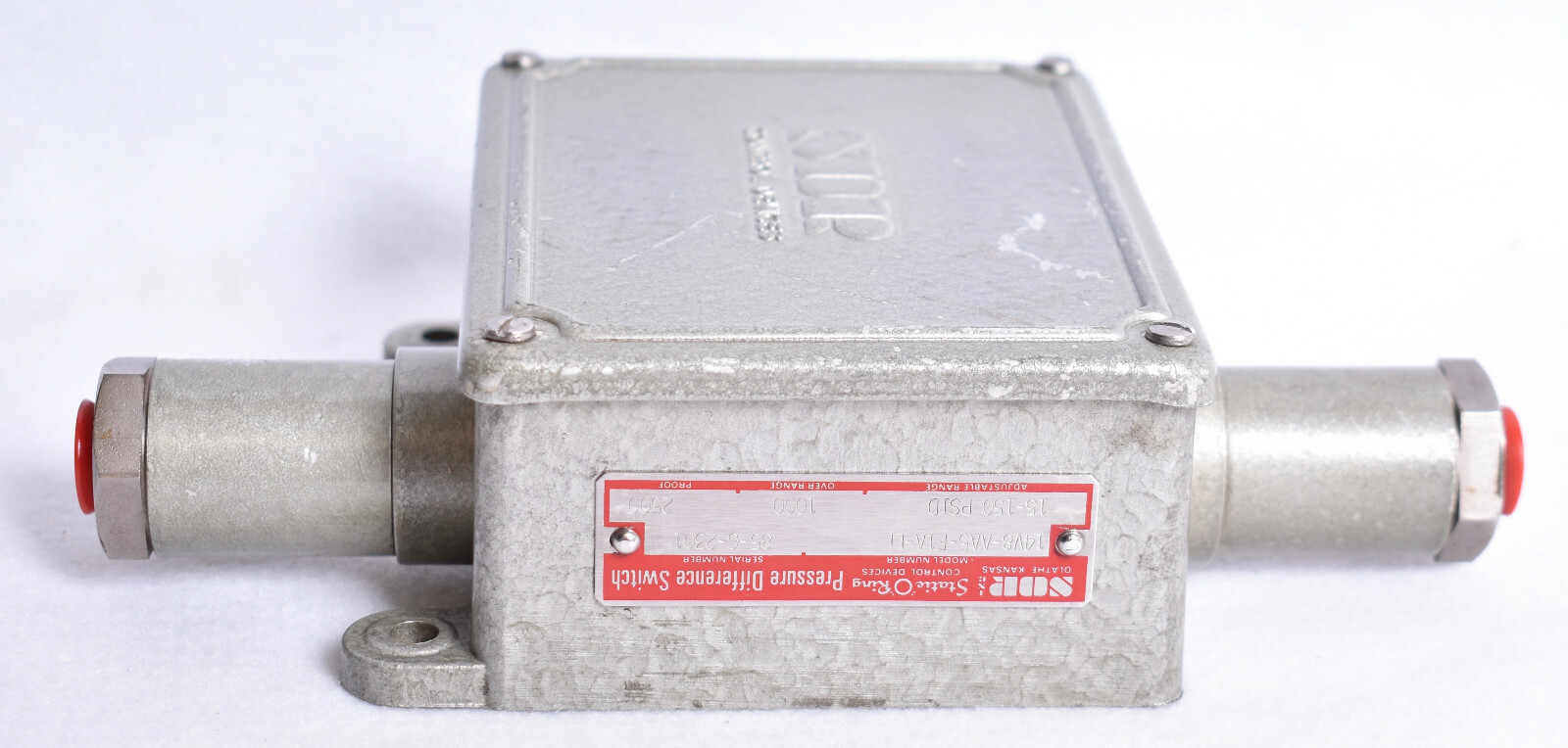 SOR Static O Ring Pressure Difference Switch 14V8-AA5-F1A-LL