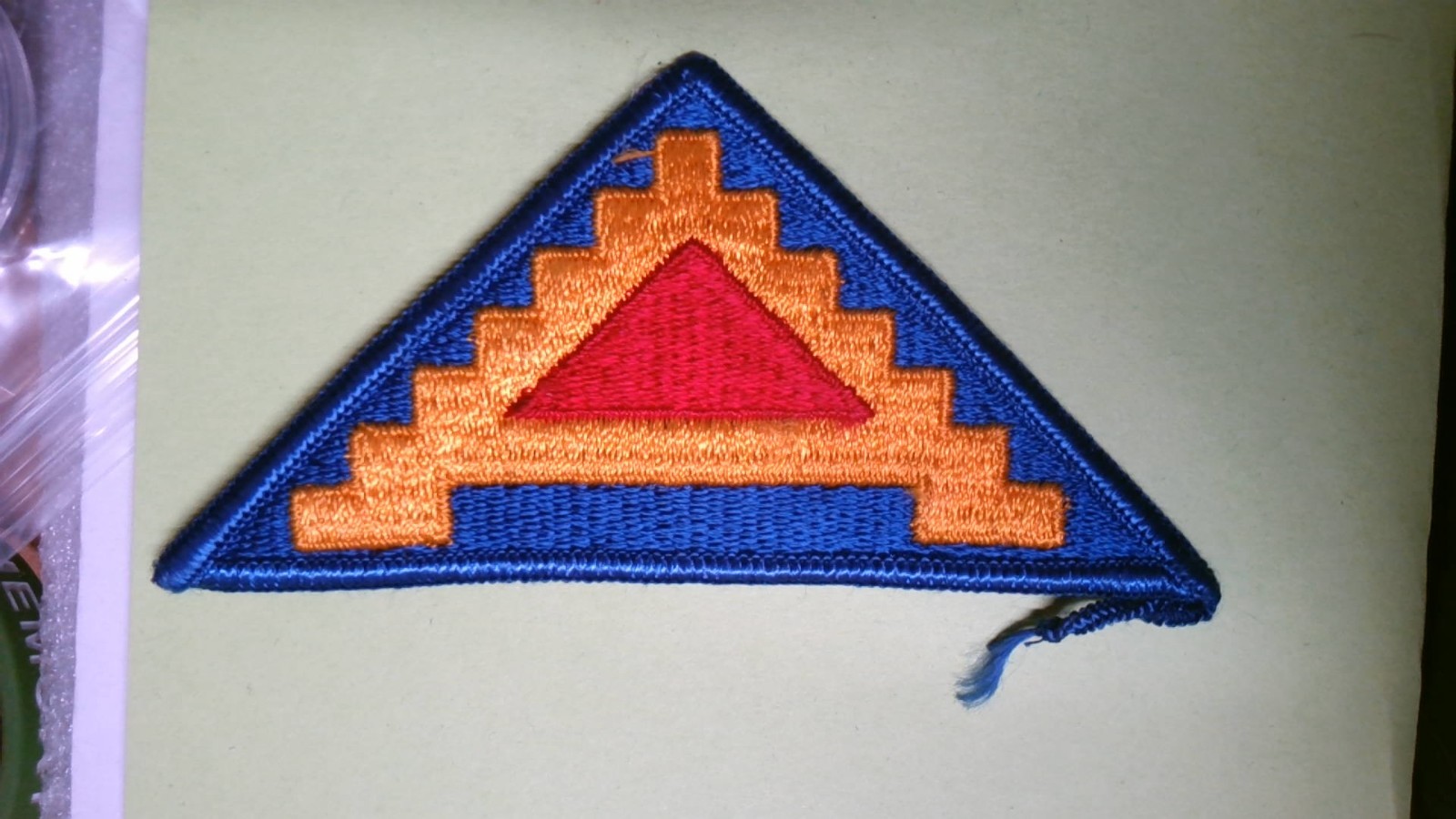 MILITARY PATCH SEW ON COLORED US ARMY 7TH SEVENTH ARMY
