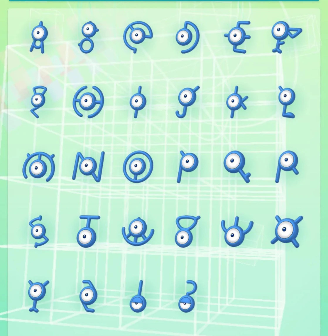 Shiny Unown all letters A-Z-!-? 20k stardust instant delivery✨Pokemon Go✨