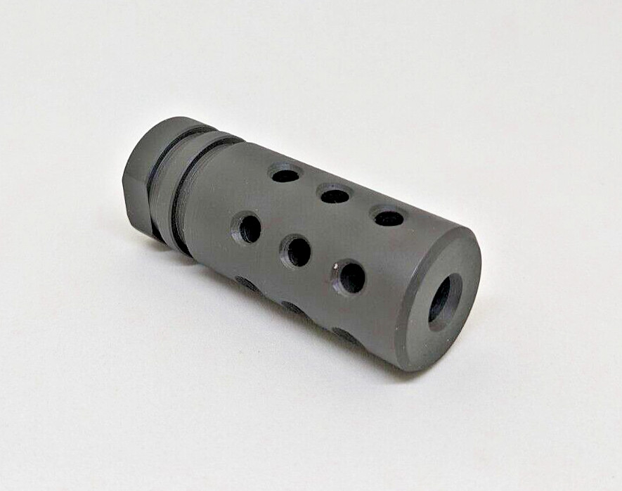 7mm PRC 5/8-24  2.250 Inch Muzzle Brake Compensator  W Crush Washer