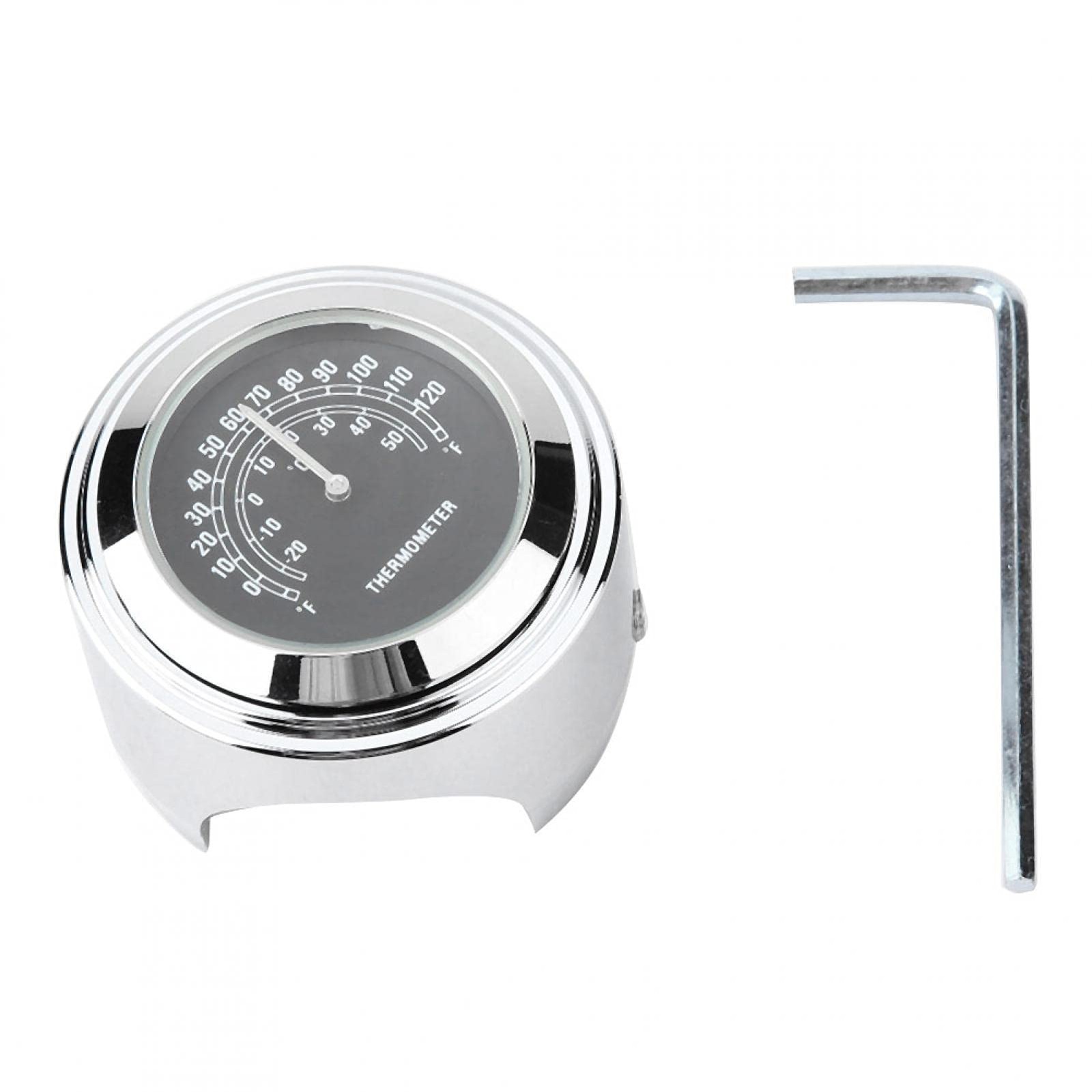 Reminnbor Handlebar Thermometer | 2225mm Waterproof Motorcycle Handlebar Mount Tem...