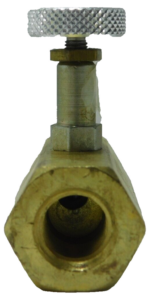 ARO N20BK Flow Control Needle Valve Brass