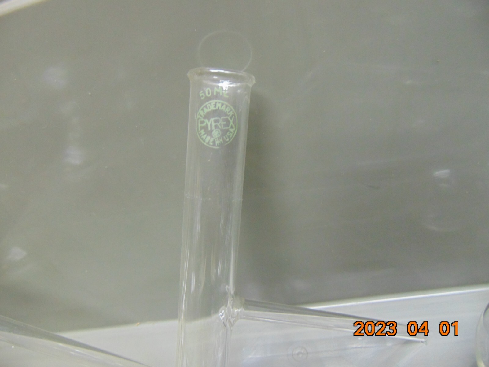 (1) Distilling Flask, 50ml PYREX