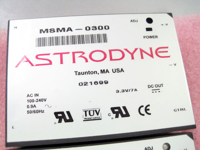 4x ASTRODYNE MSMA-0300 MINIATURE SWITCHING POWER SUPPLY