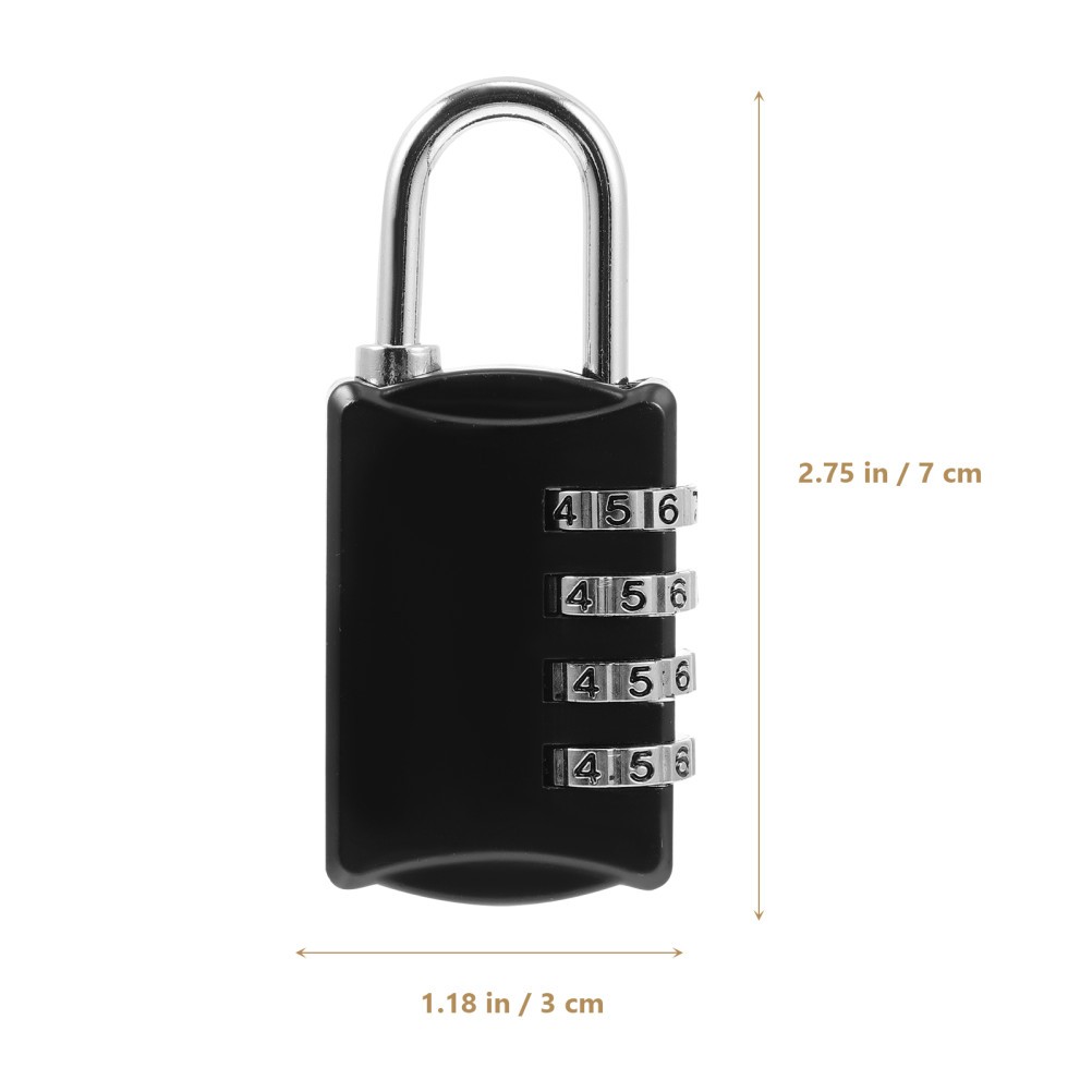 Locker Lock 4 Padlock Combination Lock for School gym locker lock