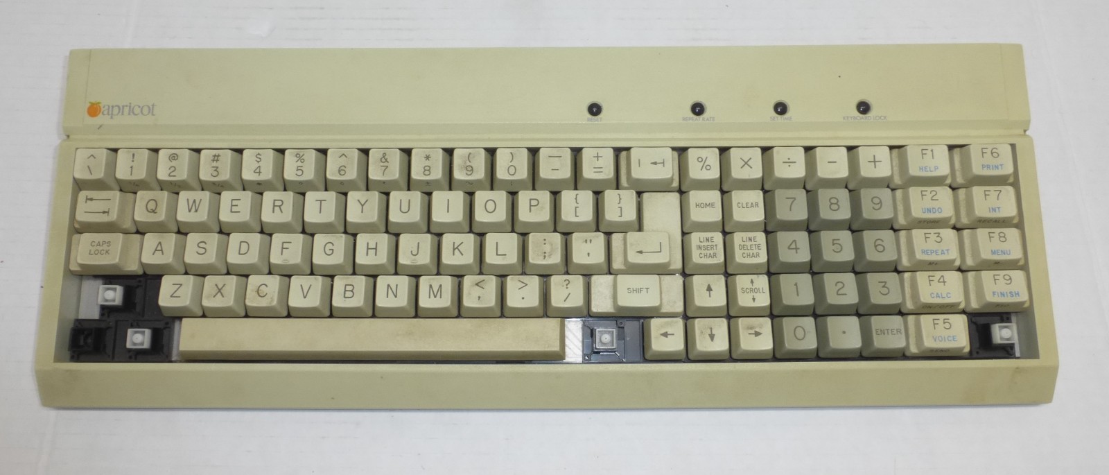 Rare Apricot IR Keyboard for Vintage Apricot F2/F10 UK Computer PC 1985