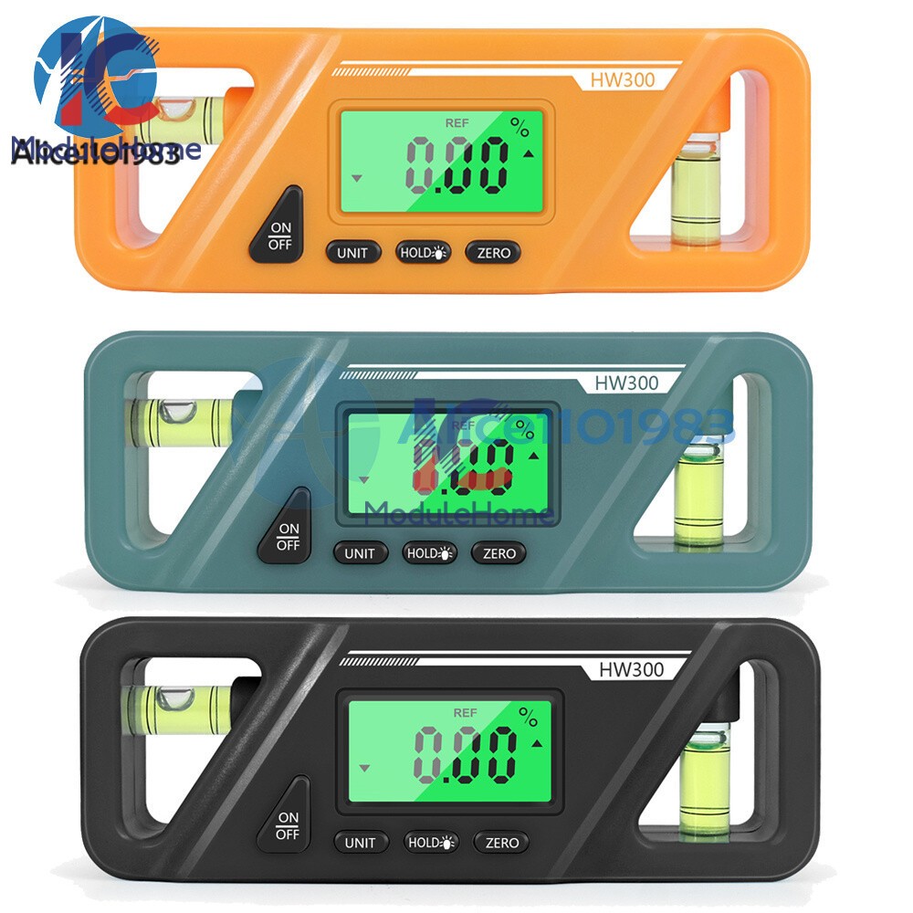90° Degree LCD Digital Display Inclinometer Level Meter Protractor Angle Meter