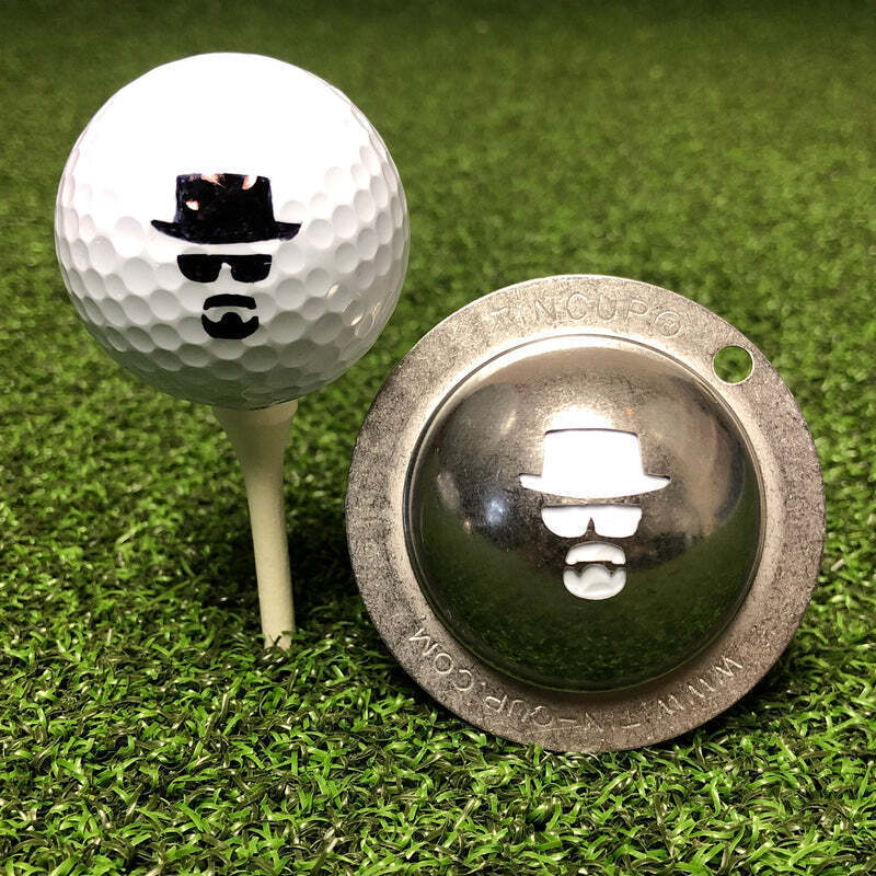 TIN CUP GOLF BALL STENCIL, CHOOSE STENCIL *NEW