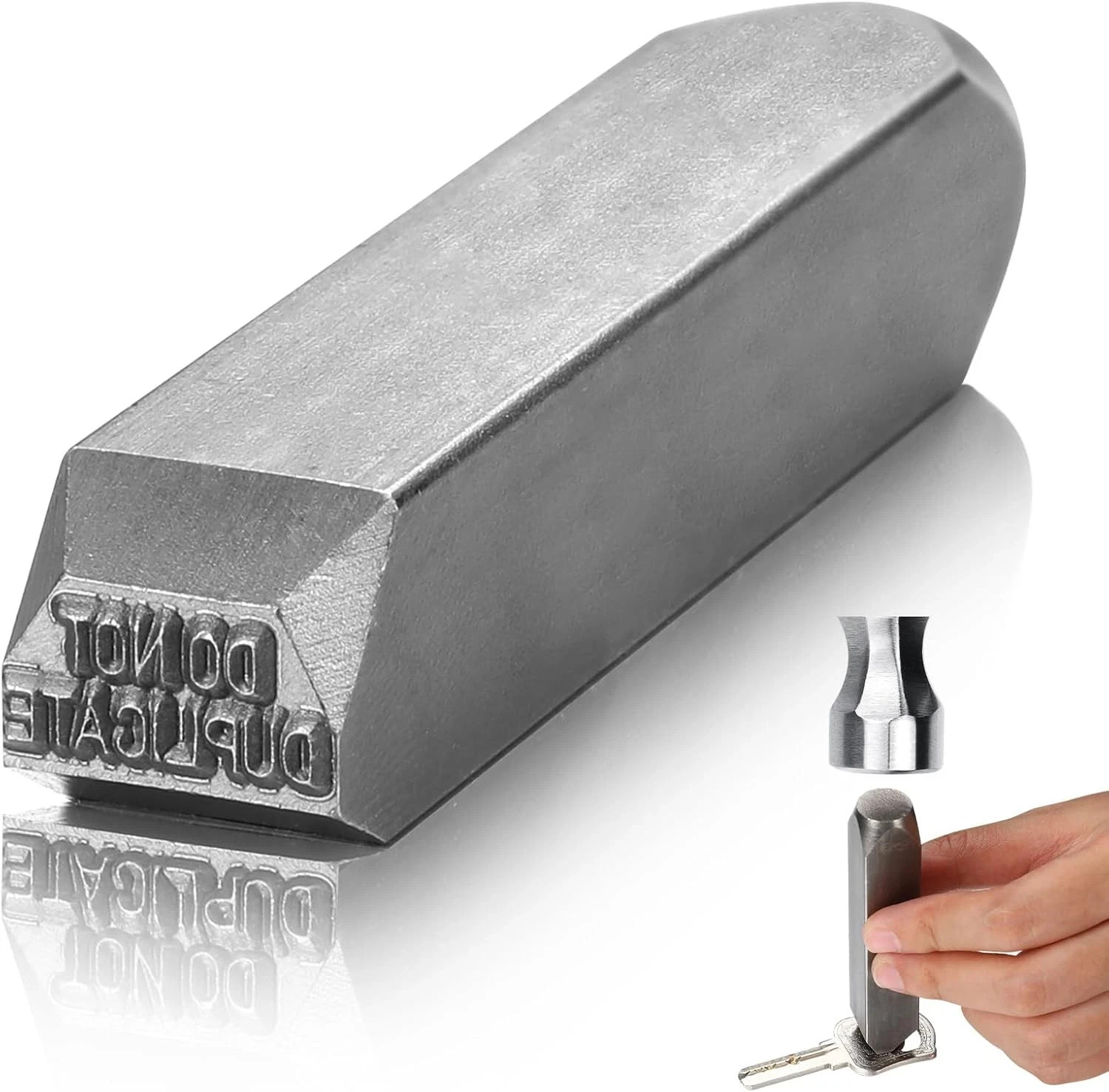 Metal Stamps for Key Do Not Duplicate Stamp Key Punch 1/16" Steel Punch Tool ...