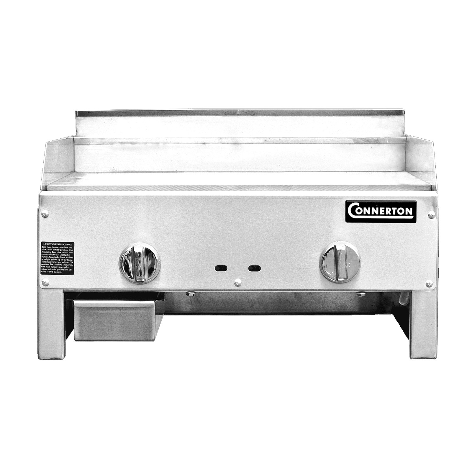 Connerton CEG-47-M 47" Countertop Gas Griddle with Manual Controls, 3/4" Thic...