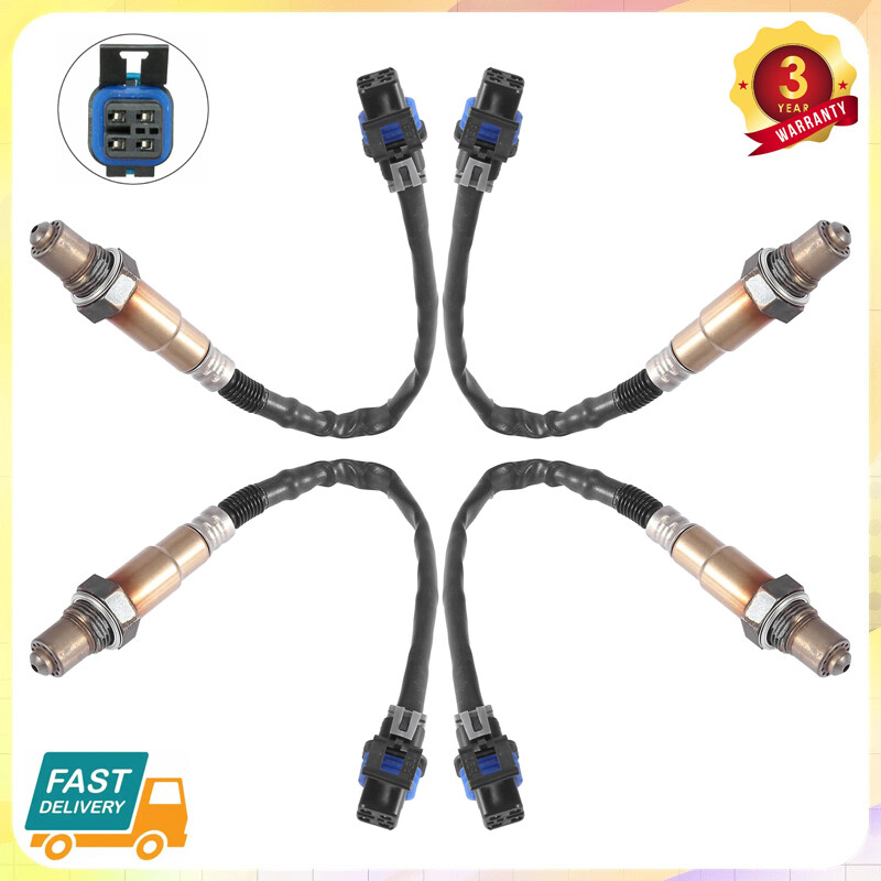 4PCS Oxygen Sensor Fit For GMC Acadia 3.6L 2012-2016 Acadia Limited 3.6L 2017 US