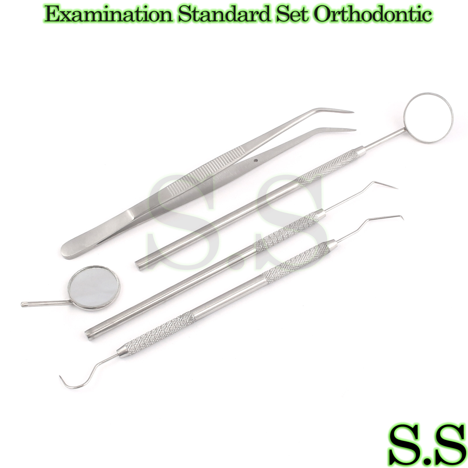 Dental Instruments Examination Standard Set Orthodontic Dentist Instrume PR-0085
