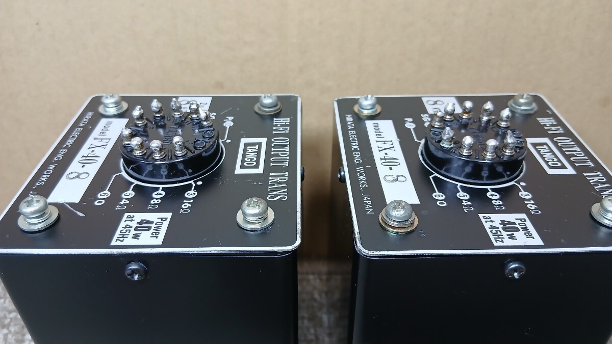 TANGO FX-40-8 Output Transformer Pair Working Tested JP