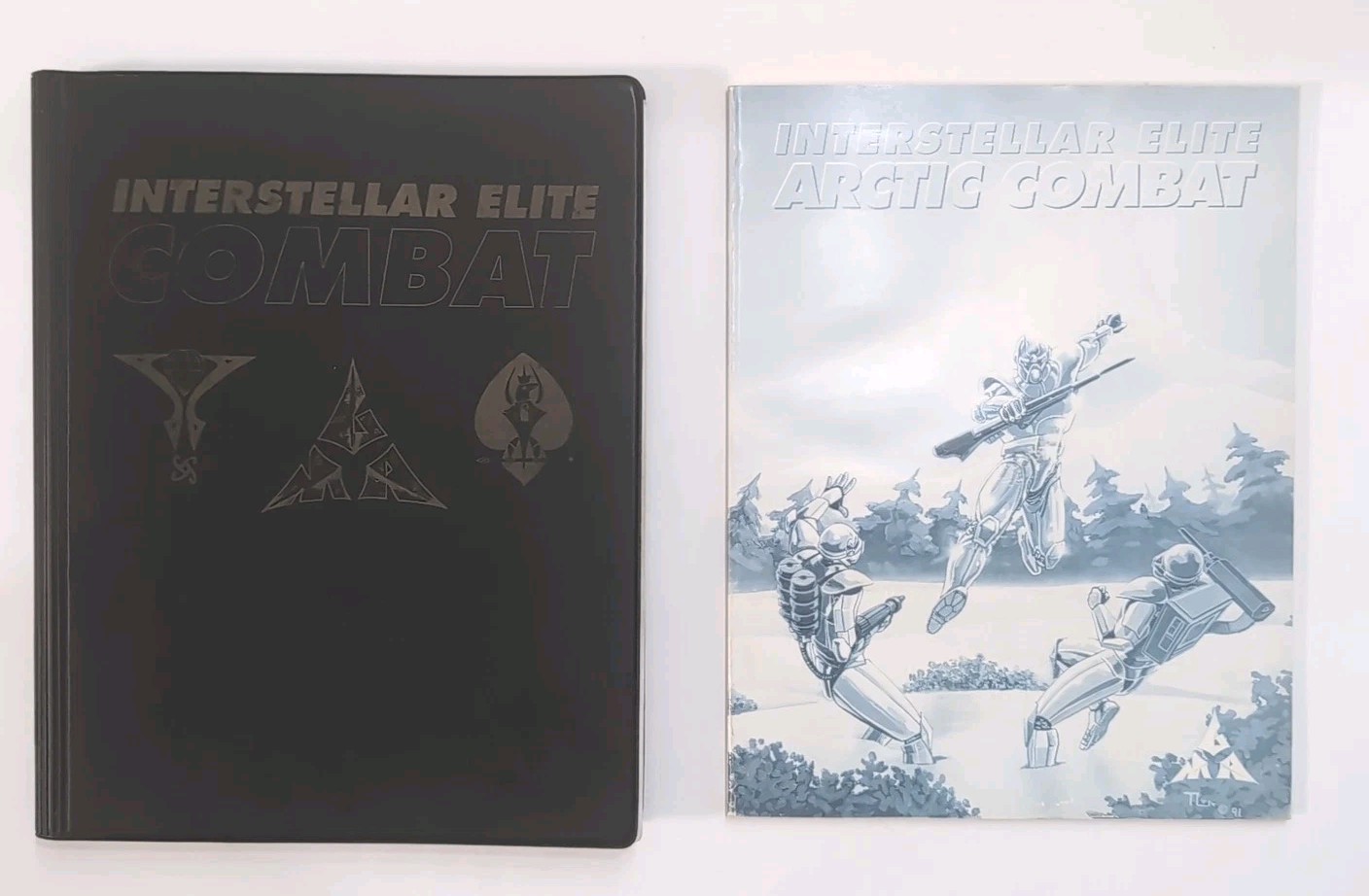 Interstellar Elite Combat RPG Arctic Combat with Add-on 1991 Game Masters