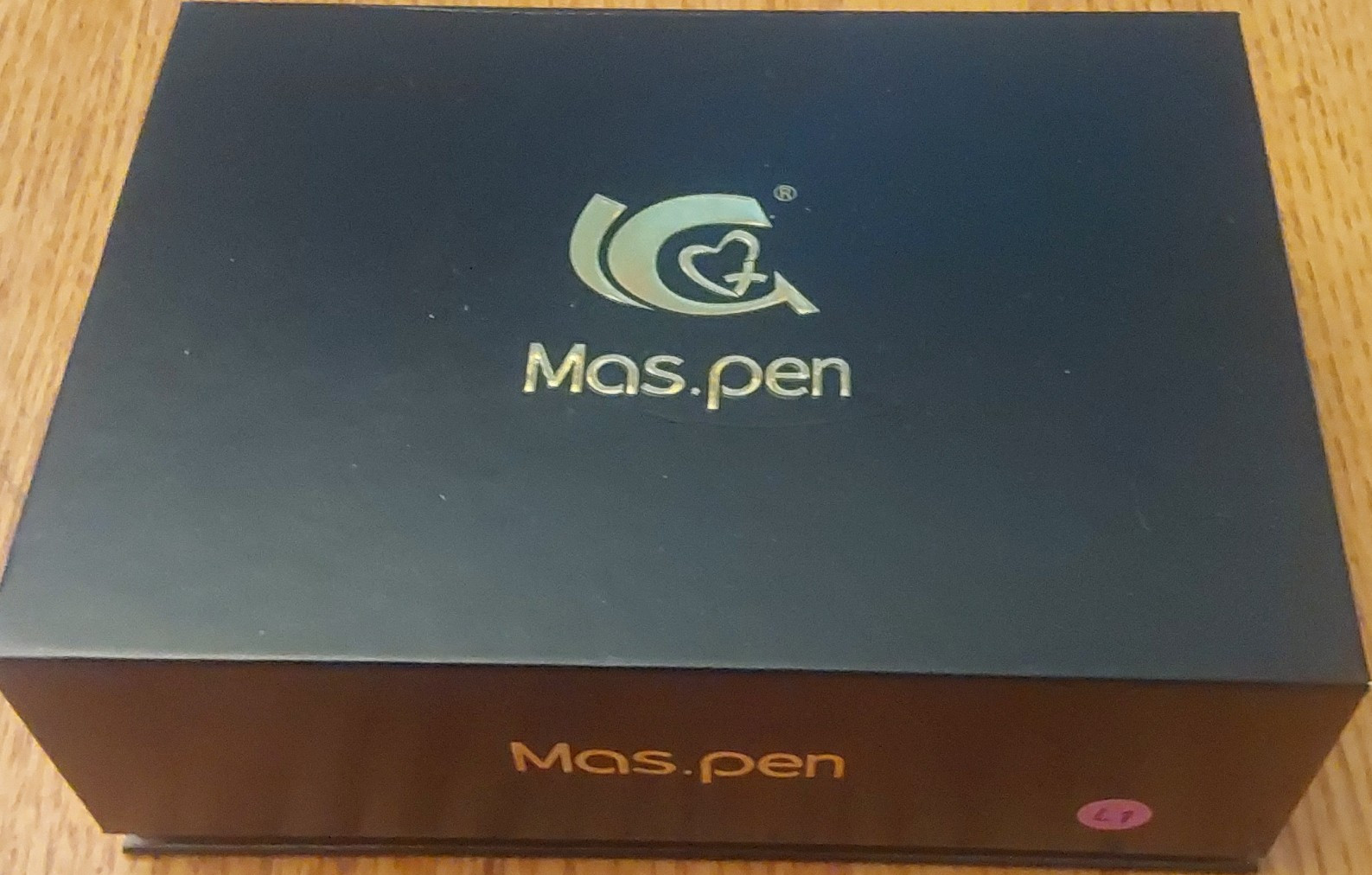 Mas.pen Adjustable Red Tattoo Pen Machine w/ Box, Carrying Pouch & Screw