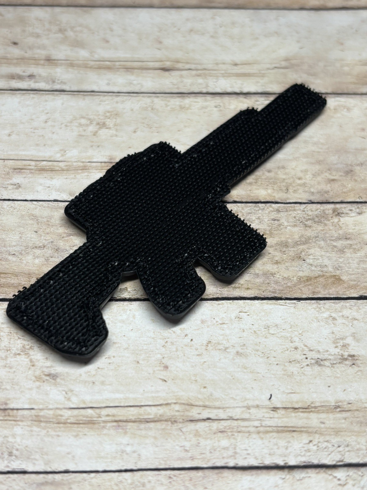 Assault Rifle Tactical PVC Gun Patch - AR15 Gun Morale Patch Hook Backed