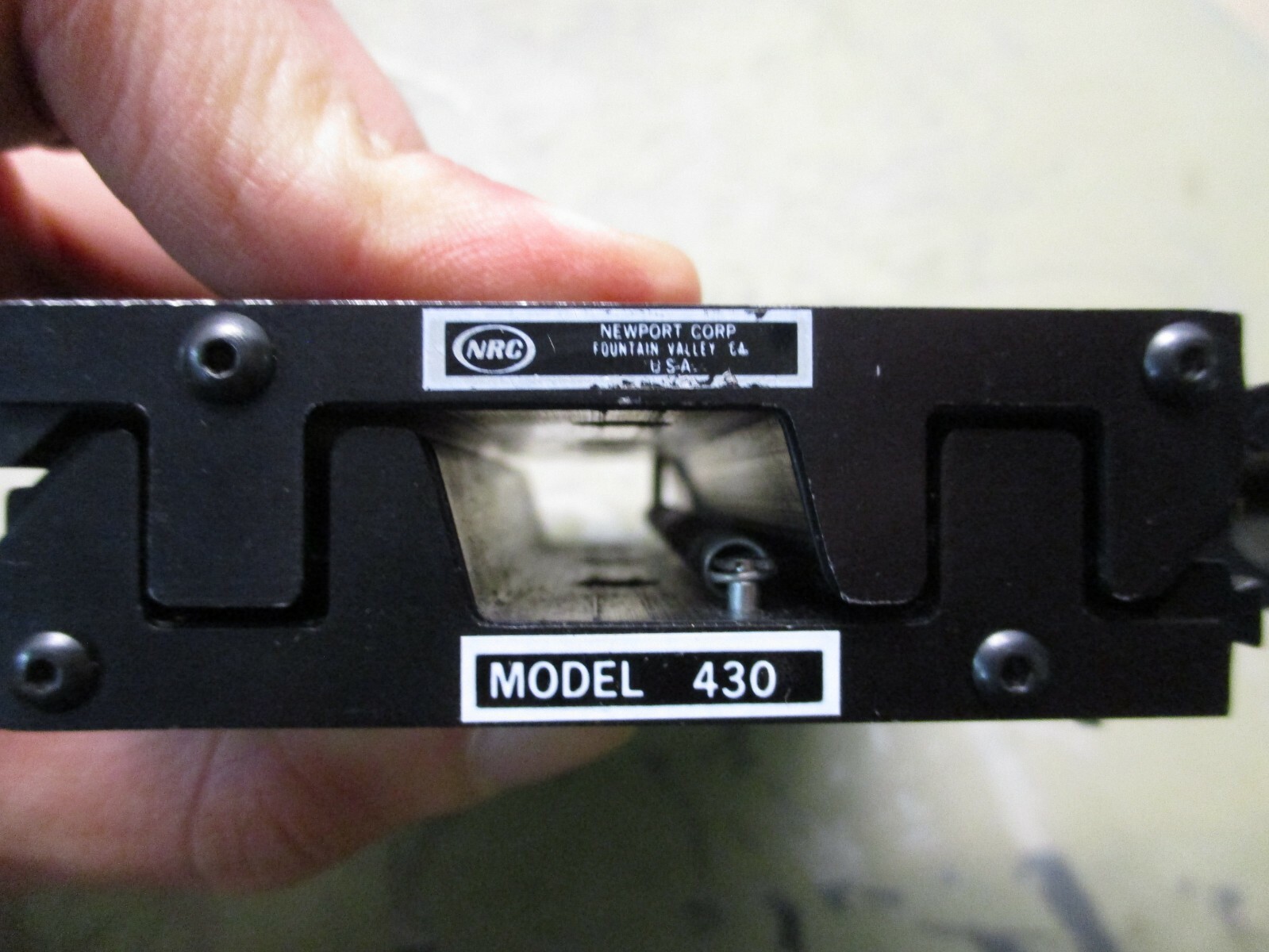 newport nrc 430 linear position spring stage [2*U-50]