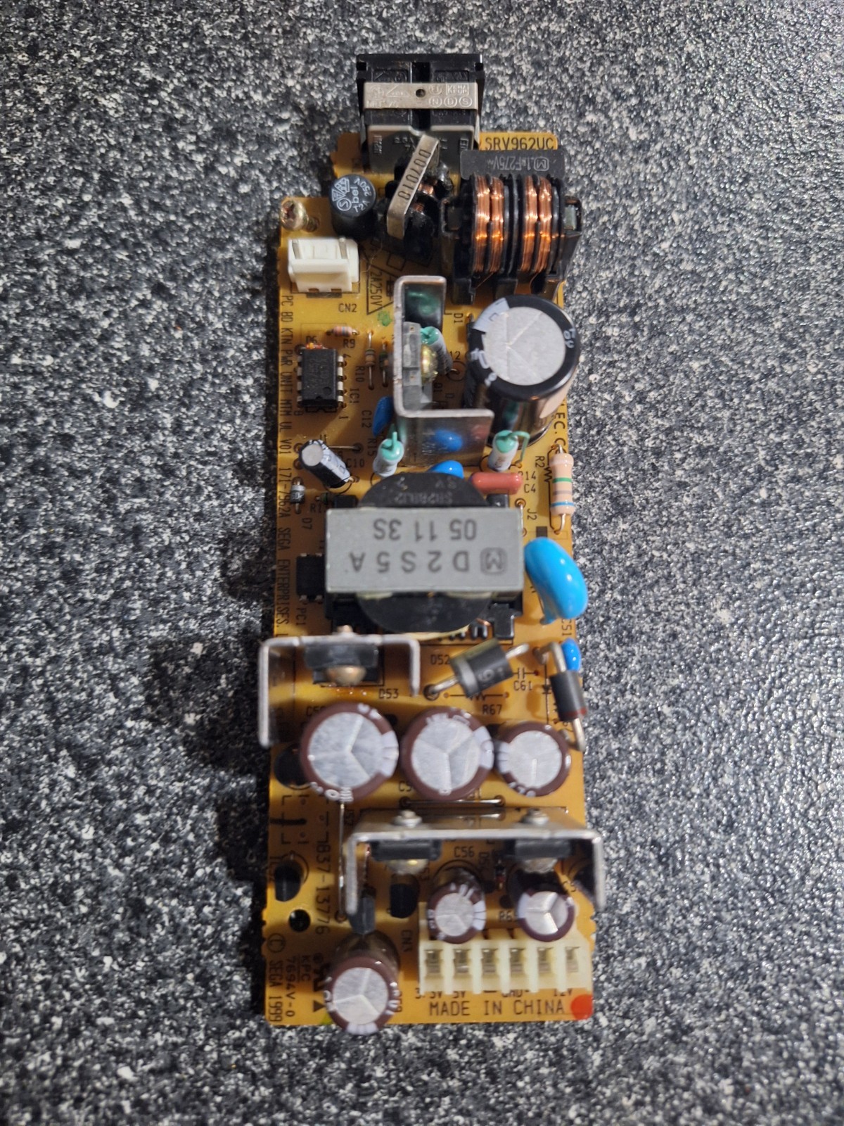 Power Supply Board Sega Dreamcast USA Console Repair HKT-3020 TESTED VA0 VA1