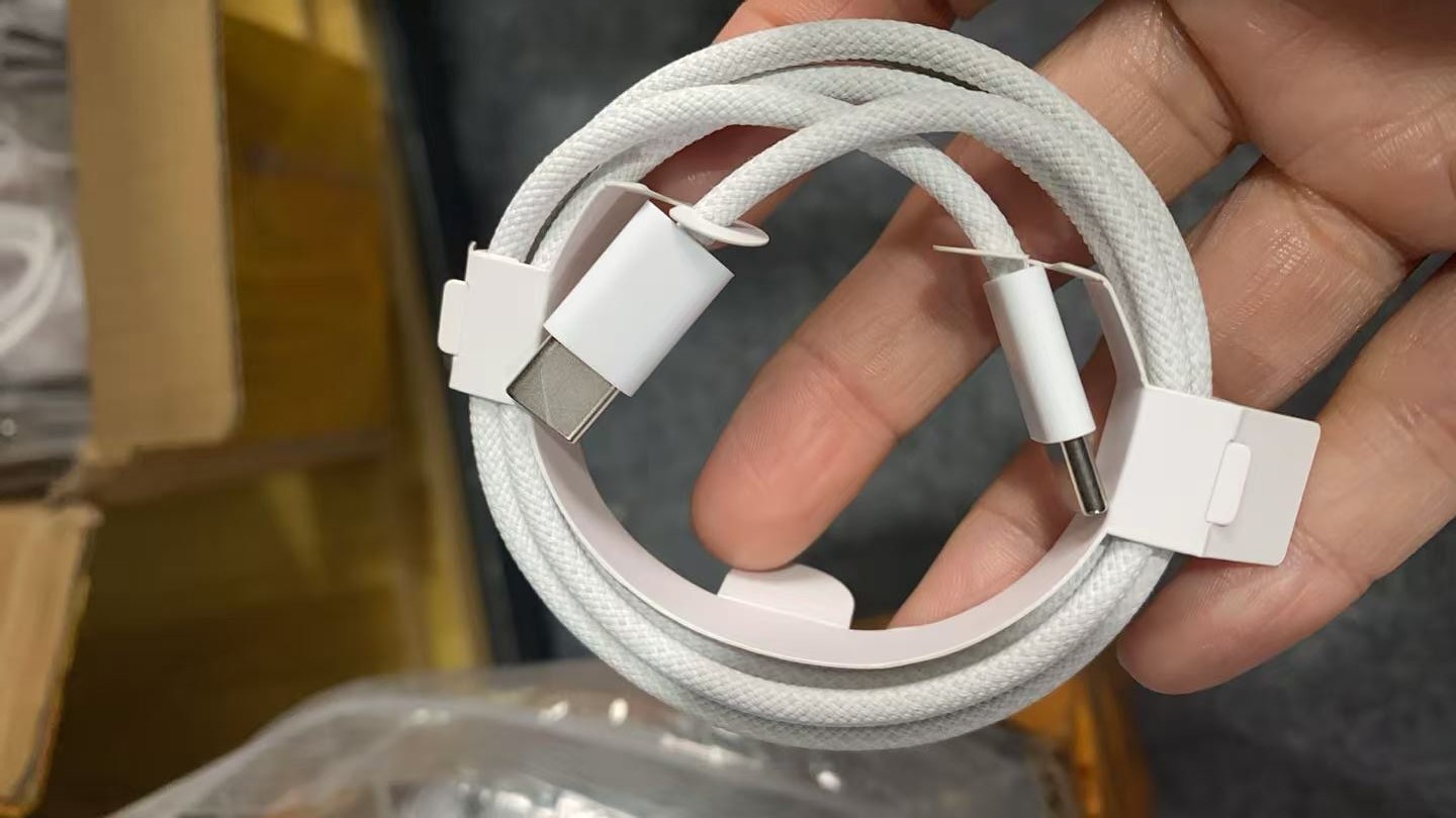 60W Nylon 3A Type C PD Charger Braided Cable 1M 60W for iPhone 15 16 17 Pro Max
