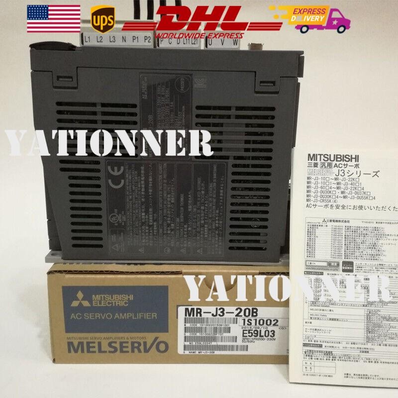 MITSUBISHI MR-J3-20B Servo Driver MRJ320B New In Box Fast Shipping