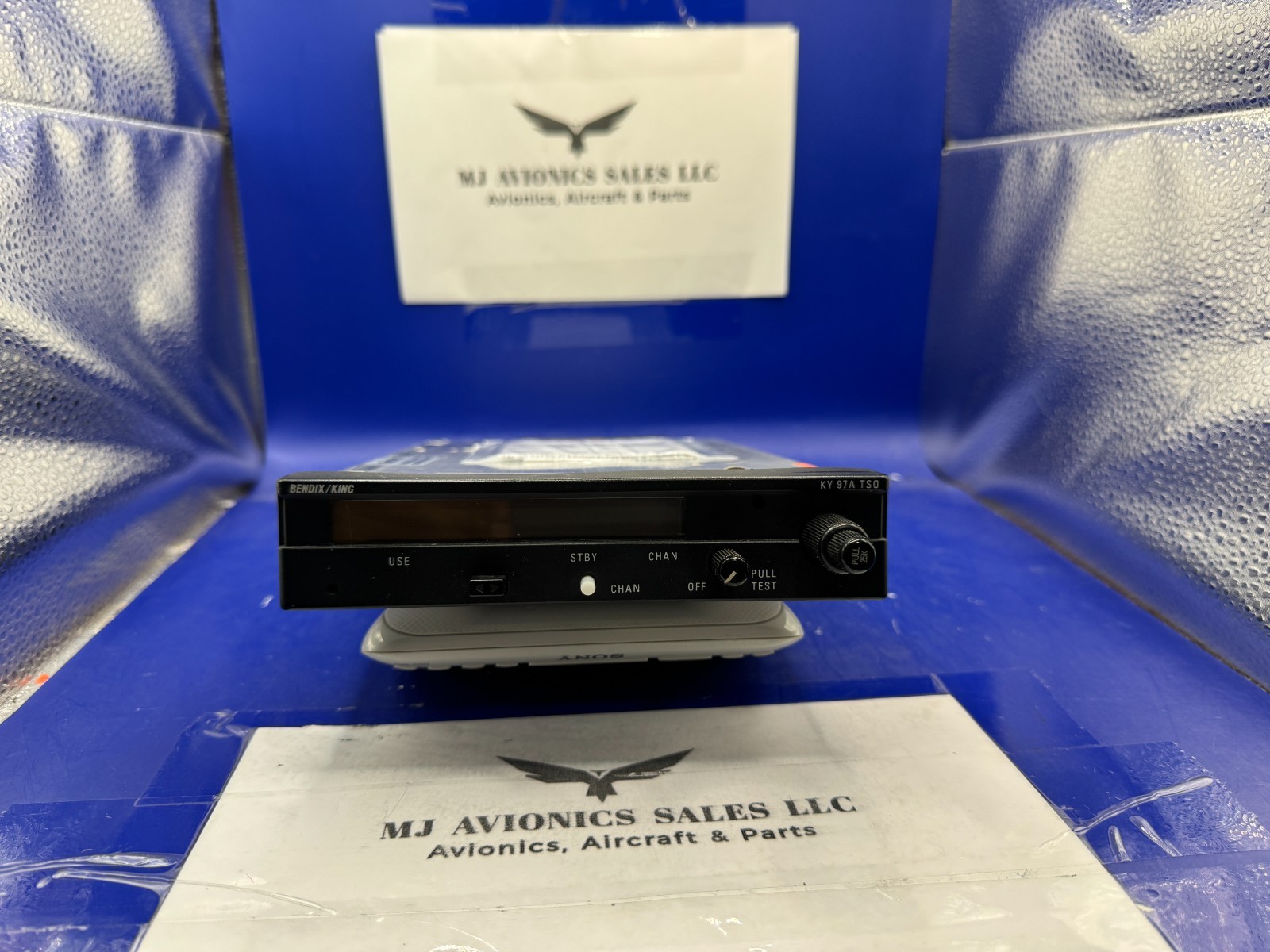 BENDIX/KING KY 97A 14 VDC P/N 064-1051-70 WITH  FAA FORM 8130-3