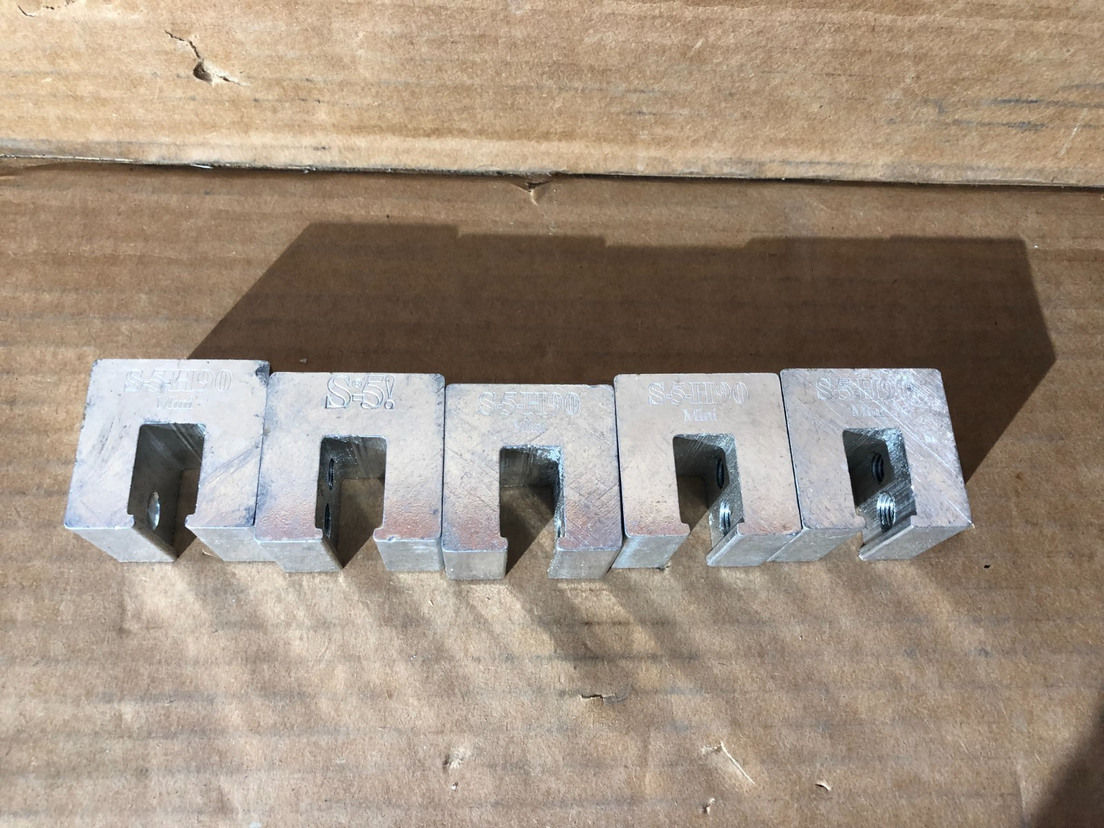 New Lot of 5 S-5-H90 Solar Roof Clamps