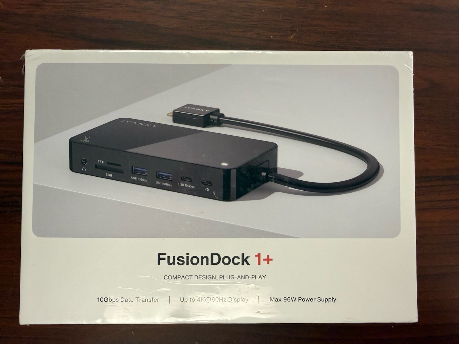 iVANKY FusionDock 1+ MacBook Pro Docking Station New Sealed 12-in-2 Dual 4K 180W