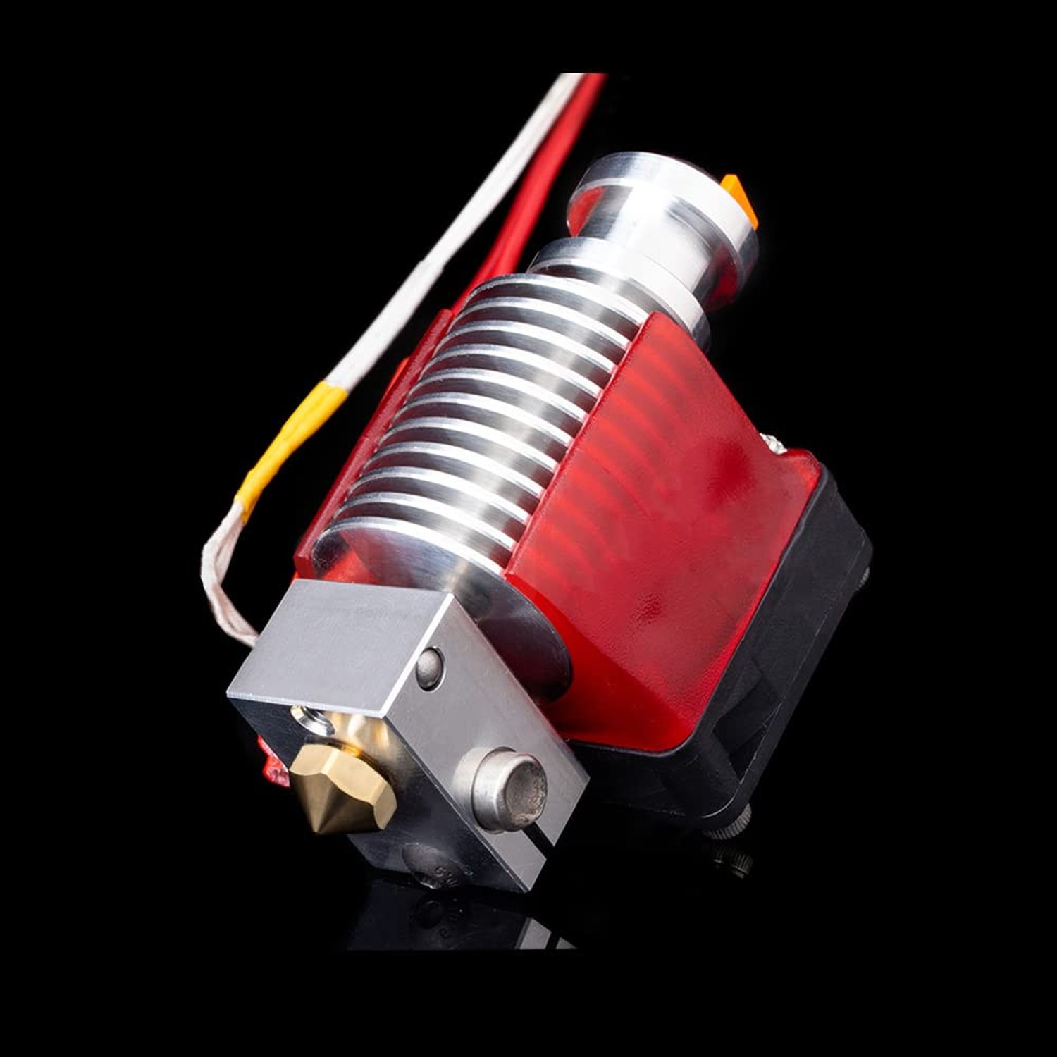 V6 All Metal Hotend Full Kit,12V 40W Direct & Bowden J-Head Hotend,Titanium A...