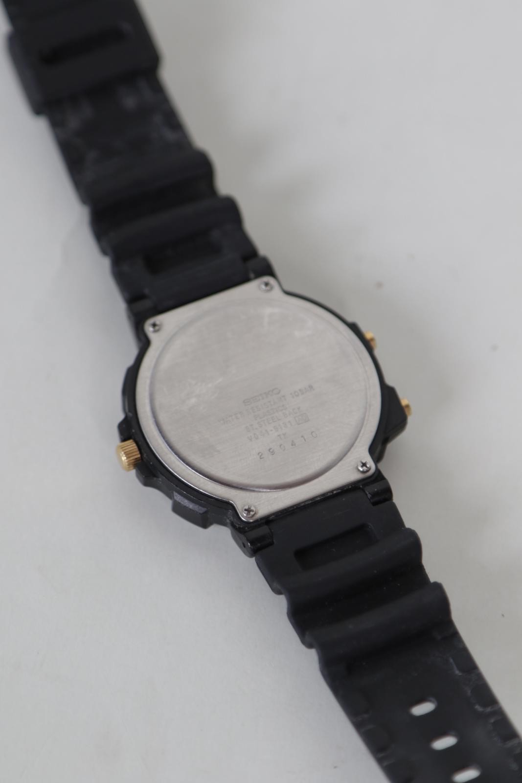 2012' Seiko Quartz Chronograph Alarm Watch