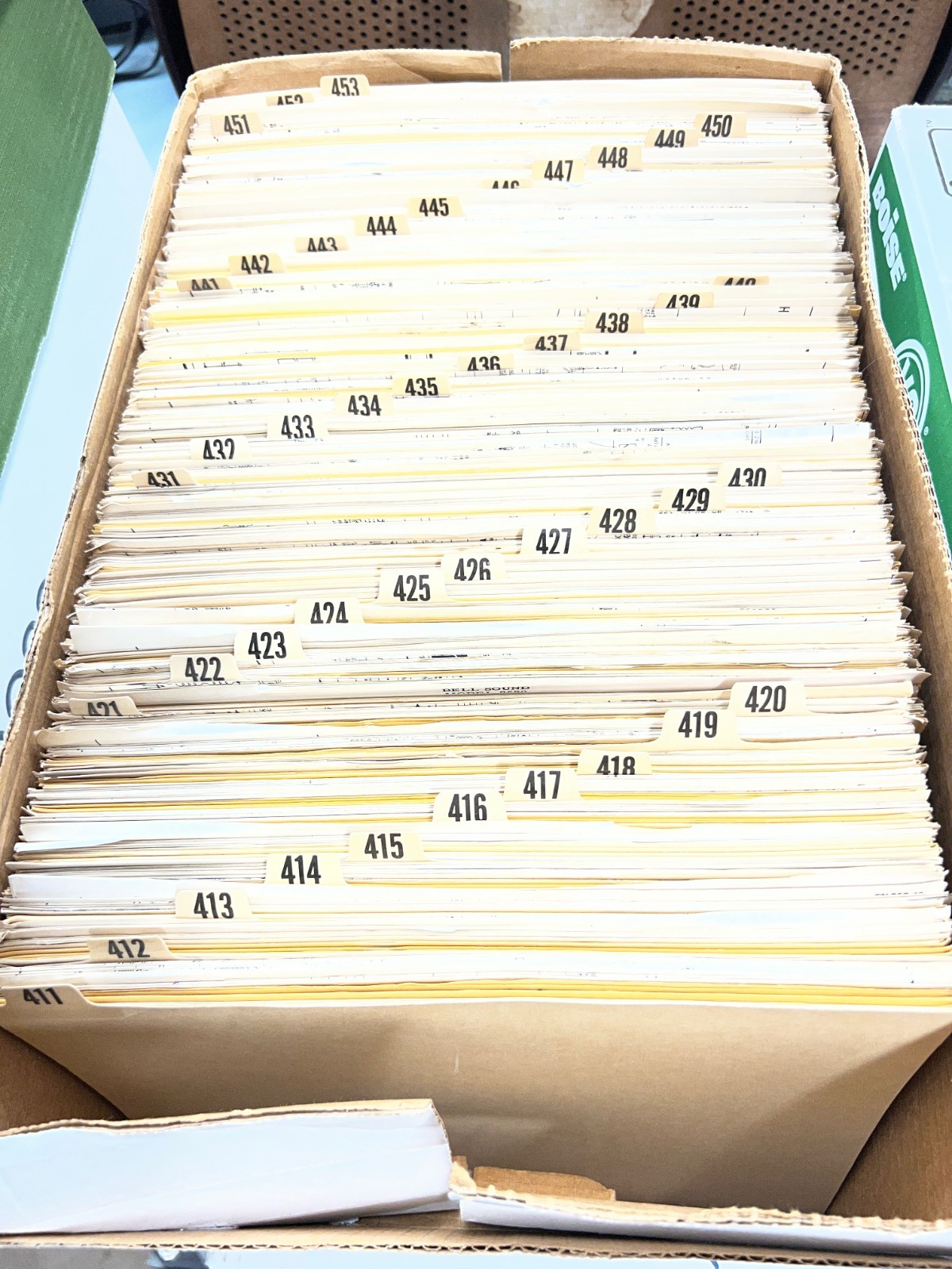 SAMS Photofact Folder Sets 411-453