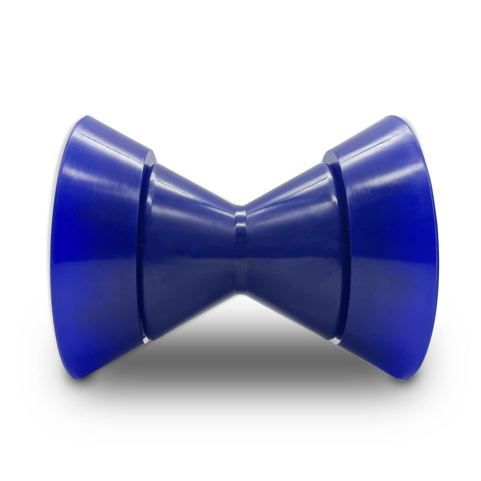 4" Boat Trailer Roller Assembly Bow Roller with Spoke fits 1/2" Shaft Blue