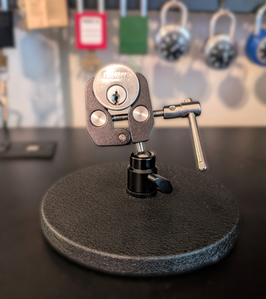 Lock Holder Vise – Fits American Lock 1100, Schlage, Masterlock & more!