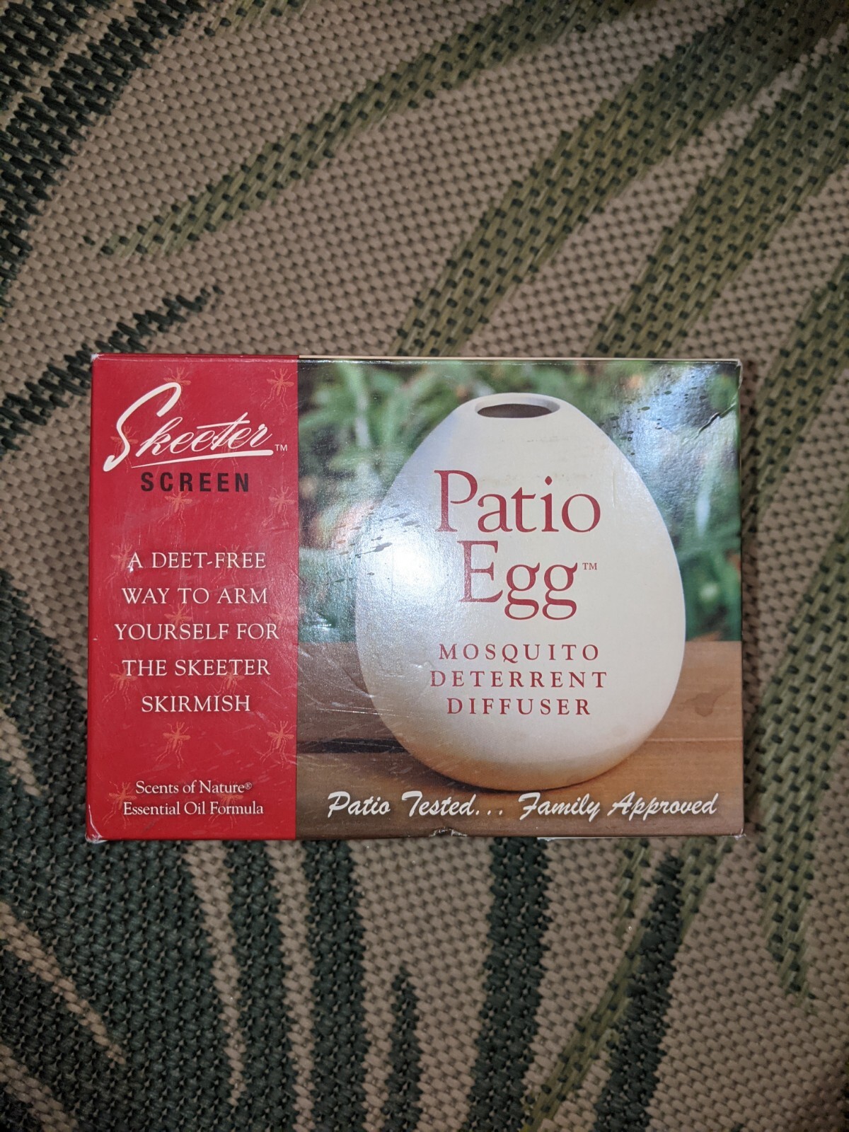 90600 Mosquito Deterrent, Patio Egg Diffuser & 4-oz. Oil