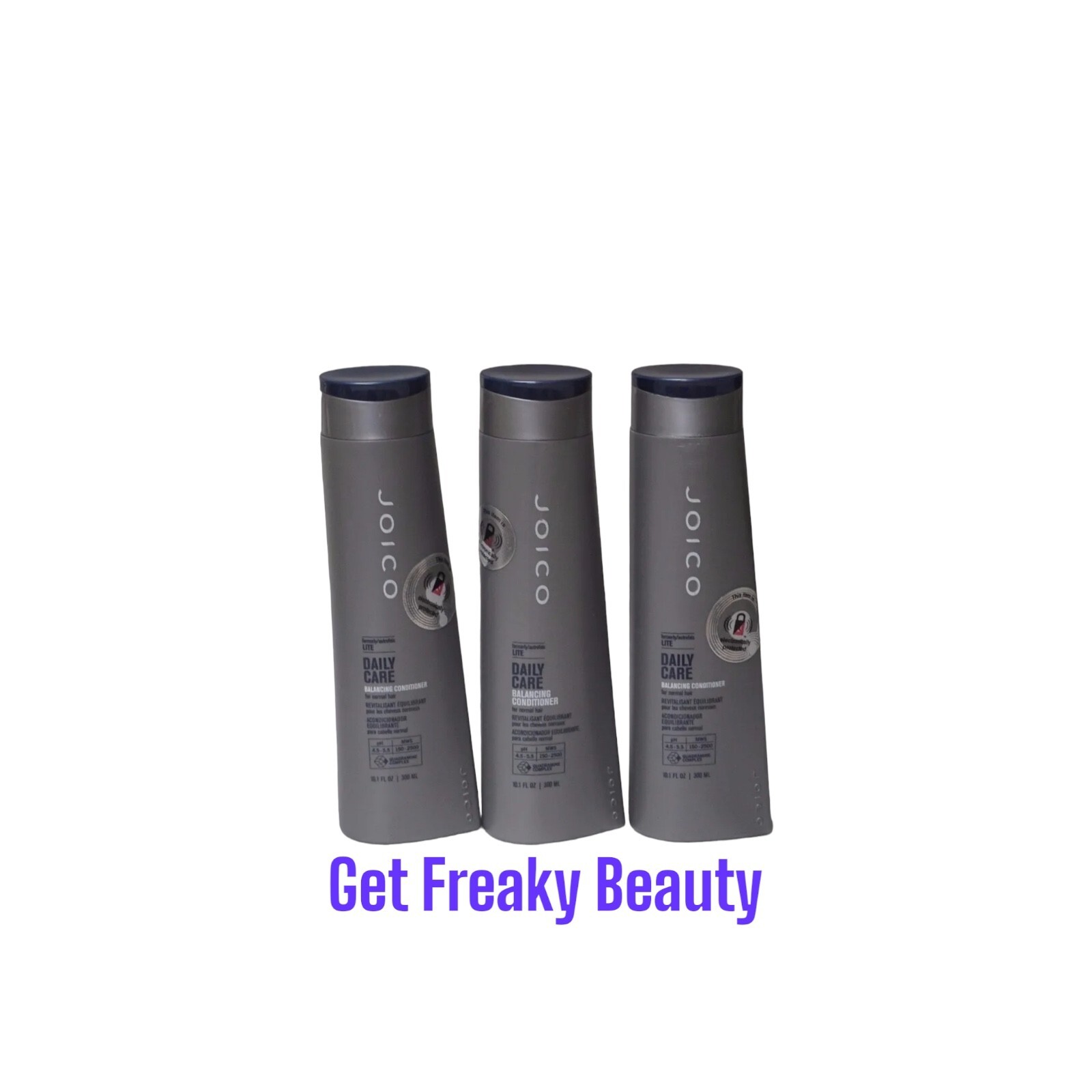3 PACK. 10.1 oz. Joico Daily Care Balancing Conditioner. Normal / Dry Hair. NEW.