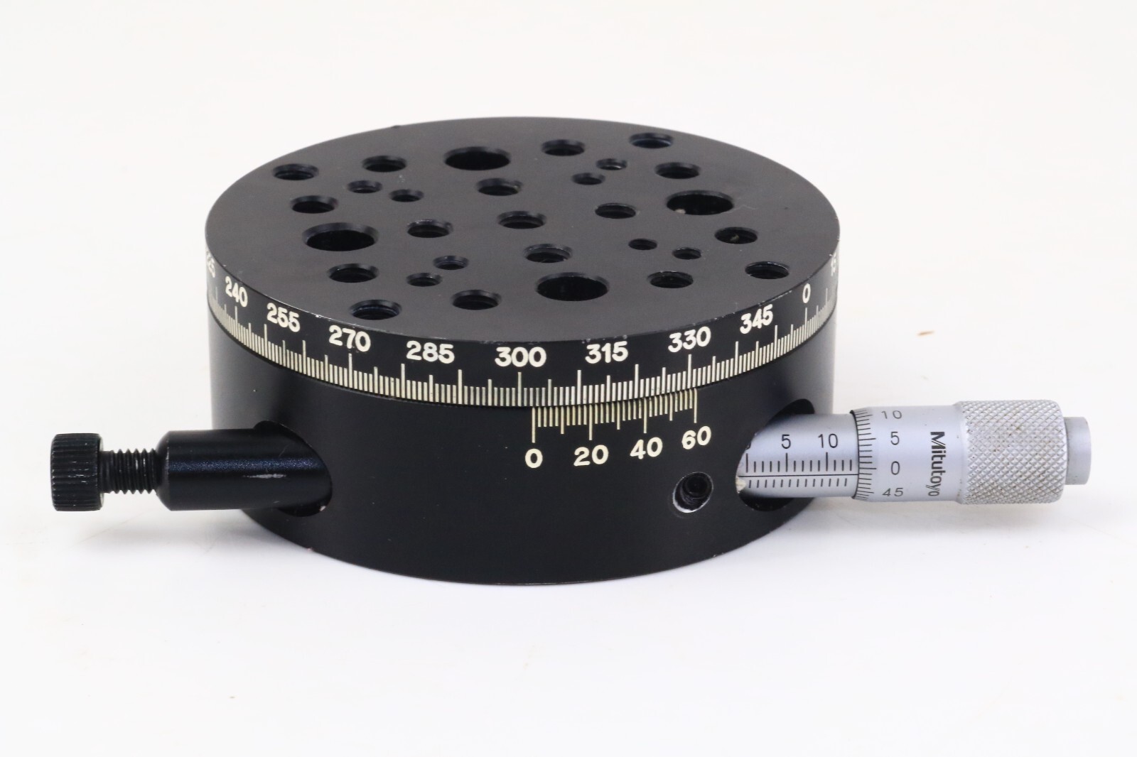 ONSET Φ80MM PRECISION STAGE ROTATION PLATFORM - 0.01MM CENTIMETER CHUCK