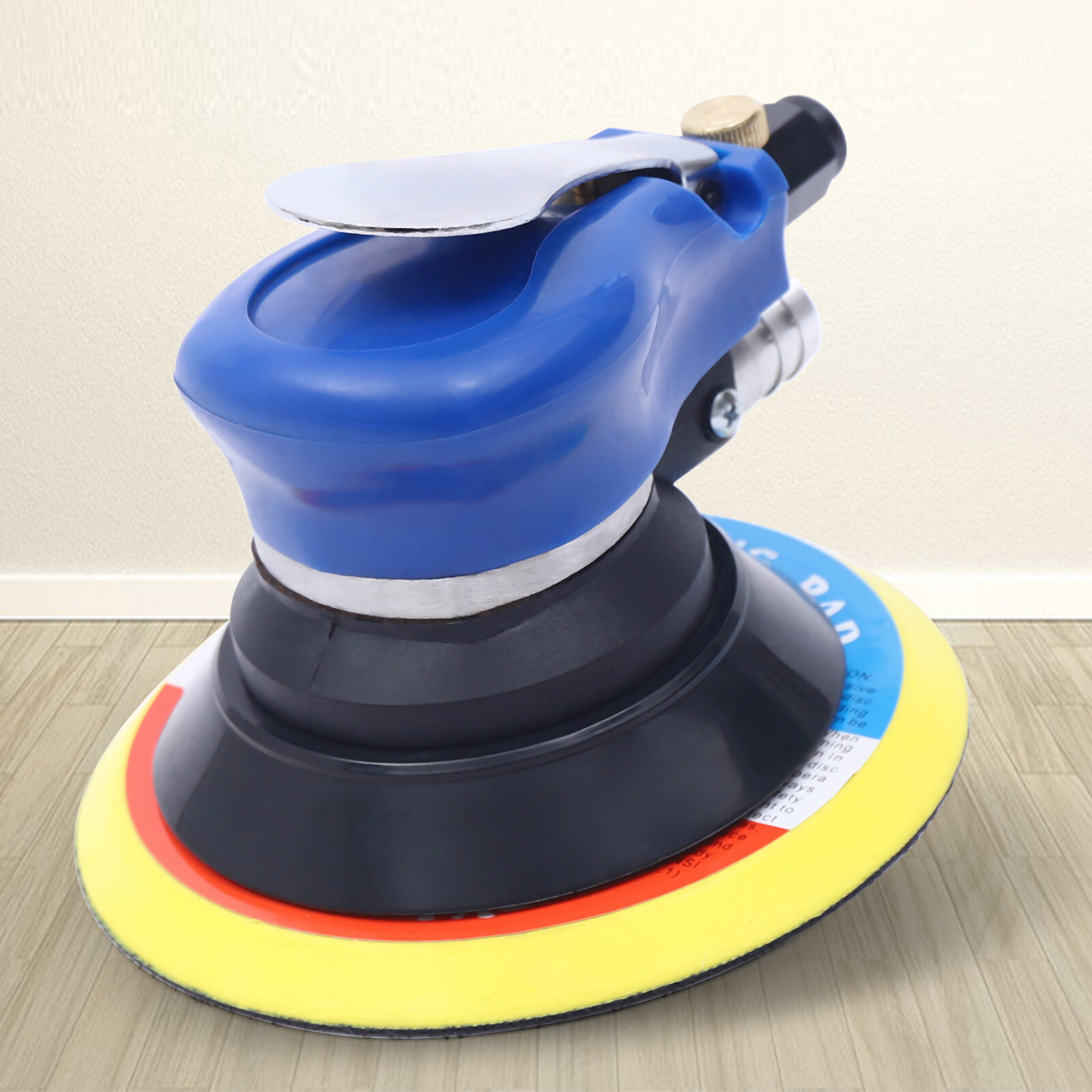 6INCH Air Palm Orbital Sander Random Hand Sanding Pneumatic Round 10000 RPM BEST