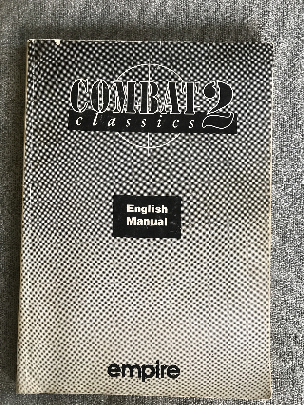 Combat 2 Classics Video Game Manual Atari Vintage
