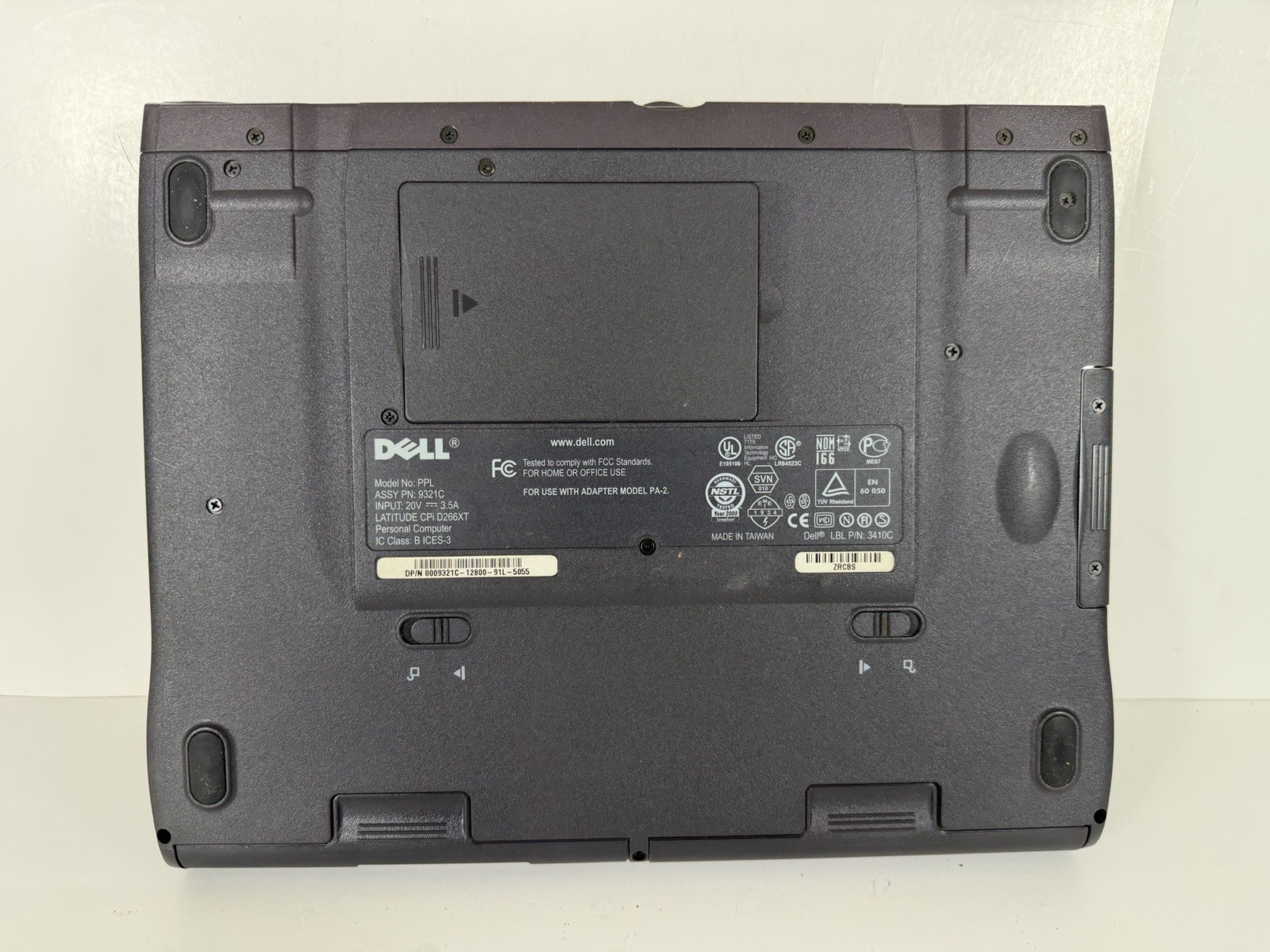 Vintage Dell Latitude CPi Pentium II Mmx Laptop Computer Model PPL UNTESTED