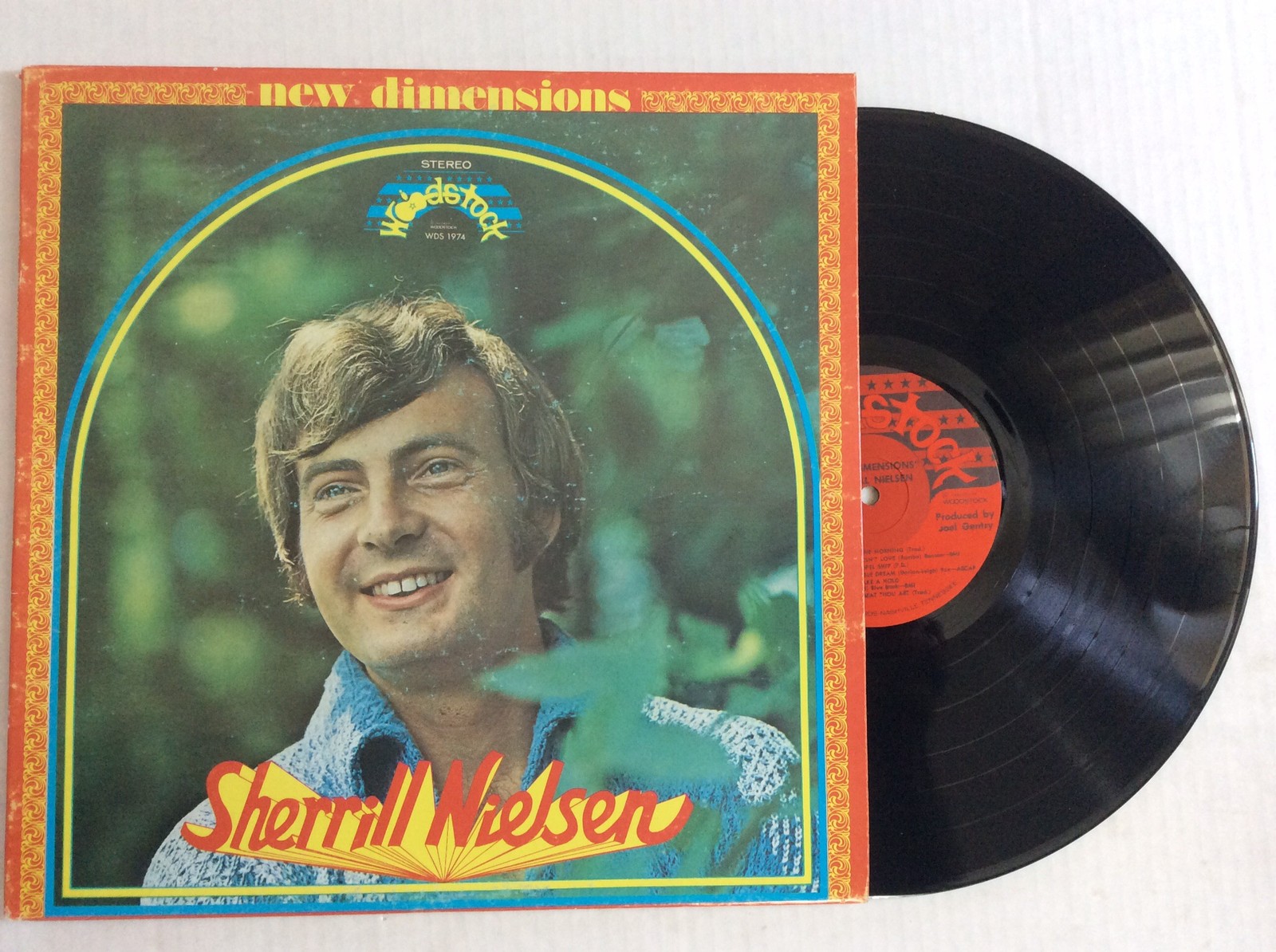Sherrill Nielsen NEW DIMENSIONS vinyl LP Woodstock WDS-1974 Elvis Presley NM