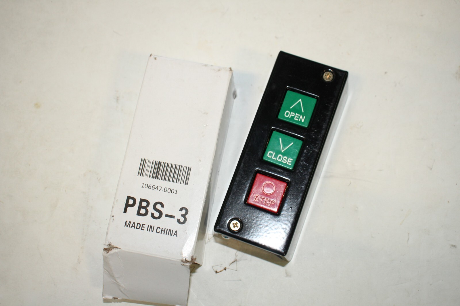 Commercial Garage Door 3 Button Station PBS-3