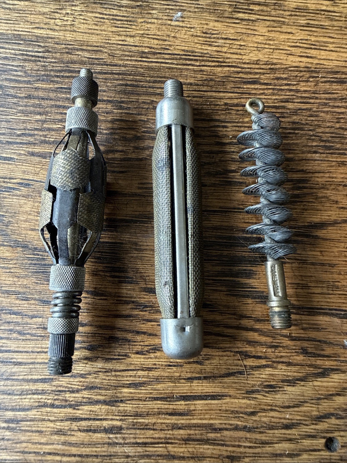 Antique Gun Cleaners  Shotgun – Metal Body Different Gauges Brass France Unique