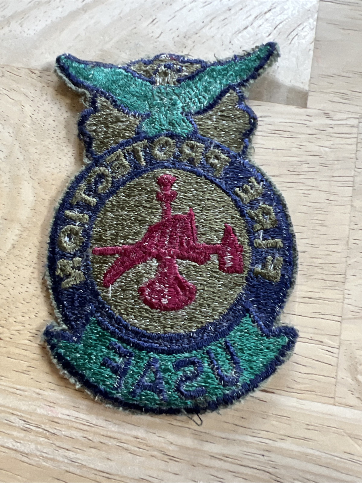 Fire Protection US Air Force USAF Military Patch