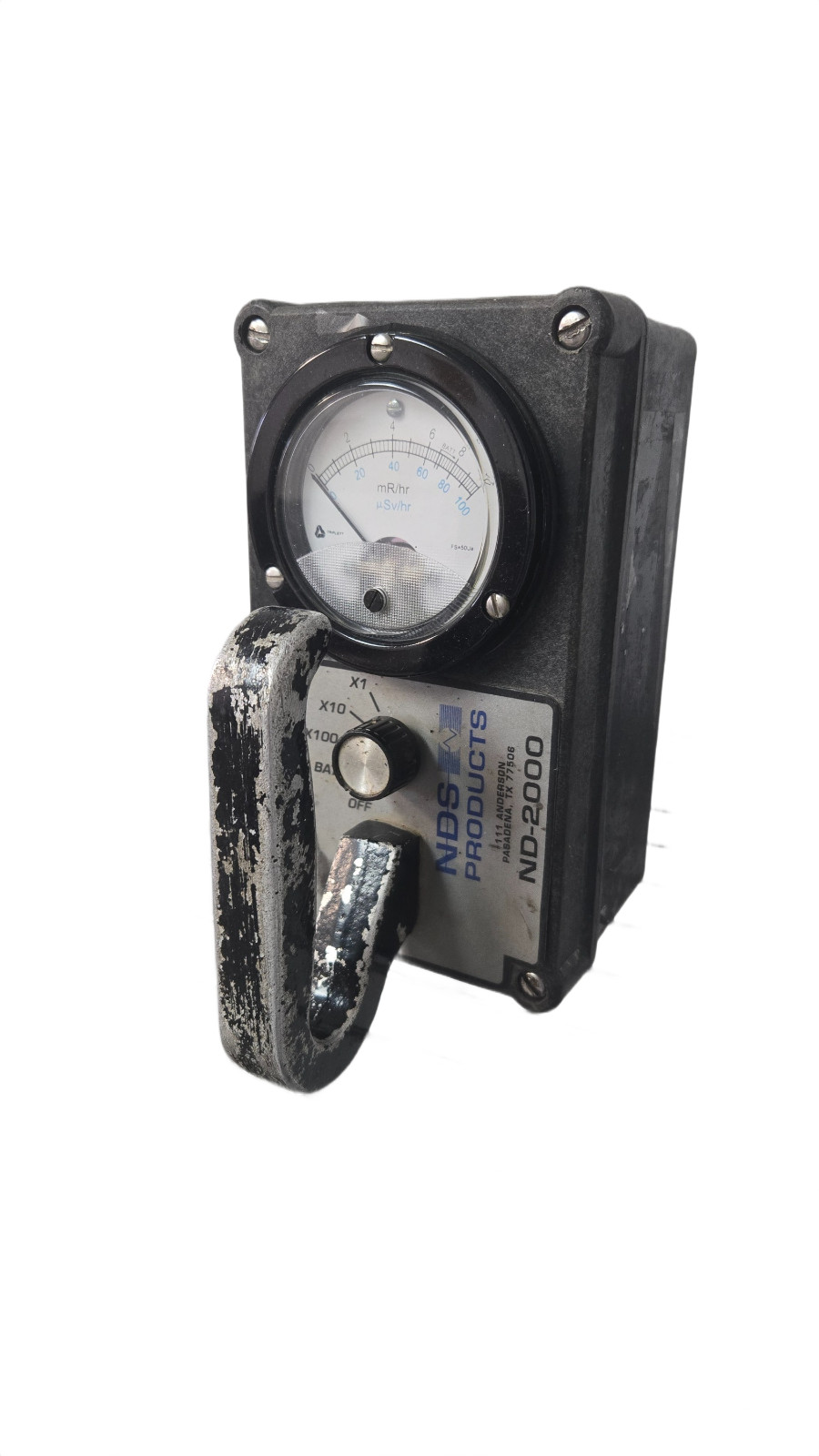 NDS Products ND-2000 Survey Meter 3 Range w/Dual Scale