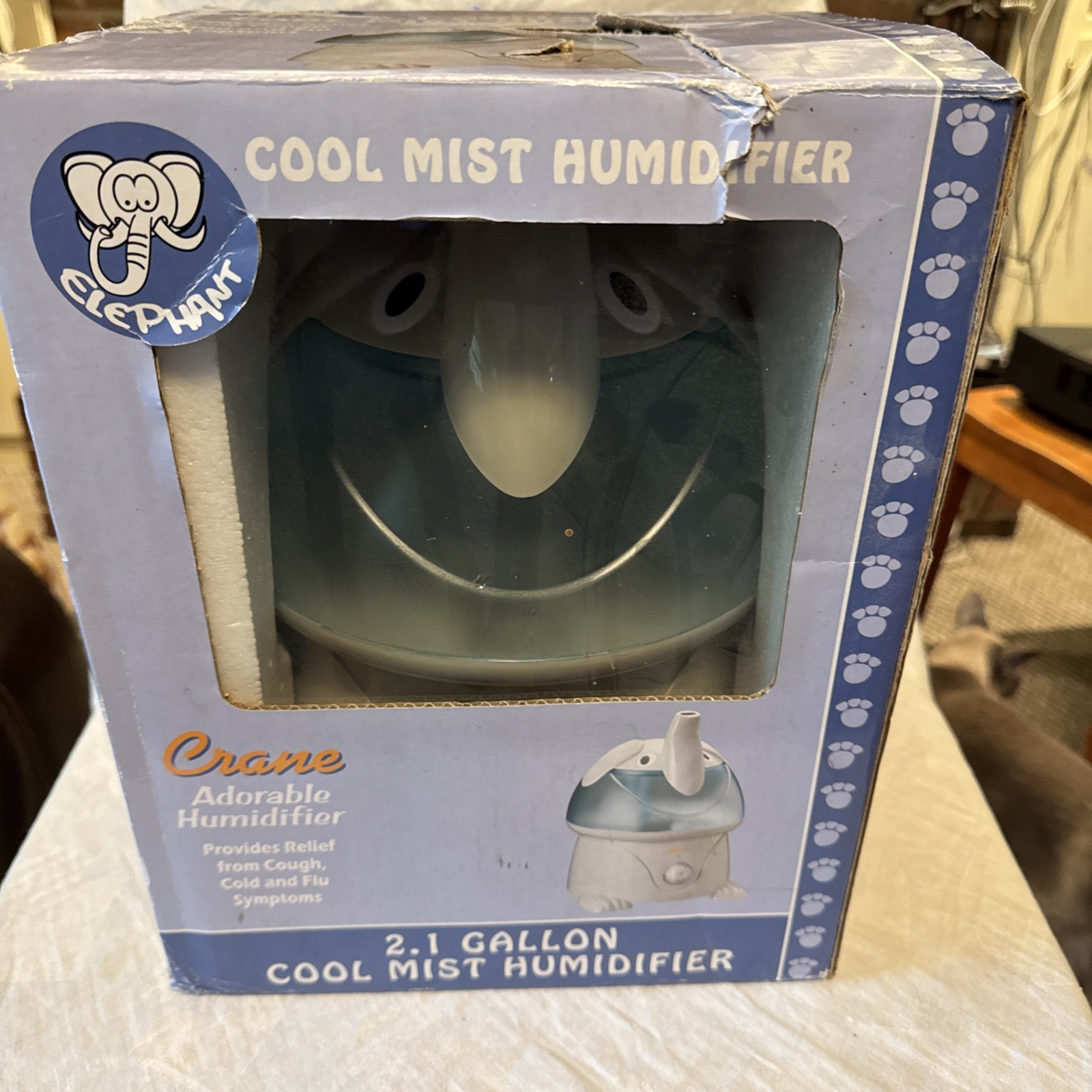 Humidifer (Elliot the Elephant) WORKS GREAT!! In box