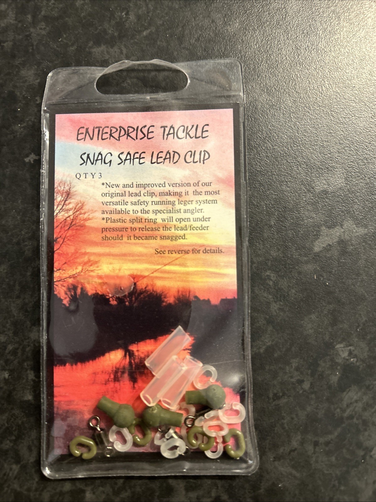 Enterprise Tackle Snag Safe Lead Clip