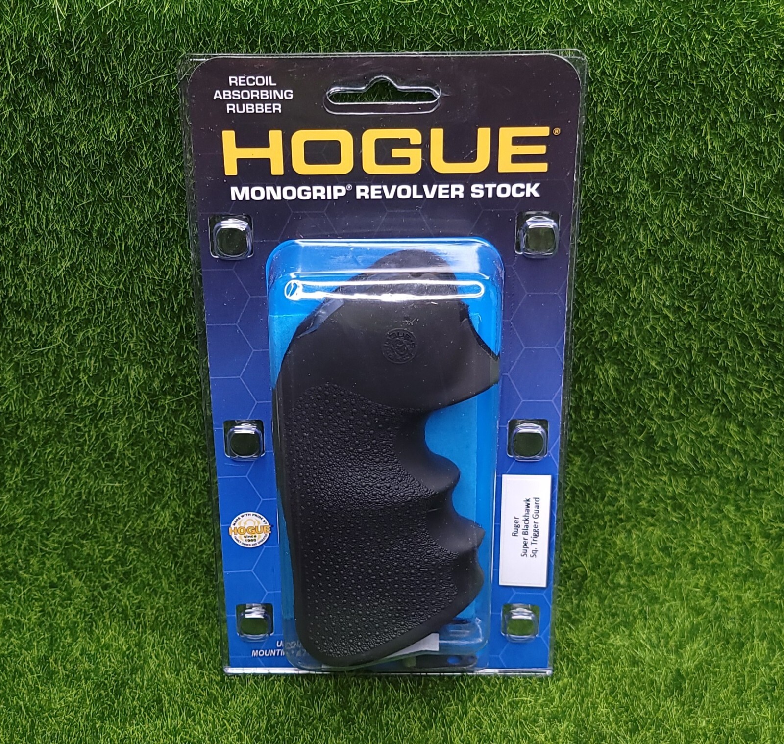 Hogue Ruger Super Blackhawk Hunter Grip Rubber MonoGrip, Black - 84000